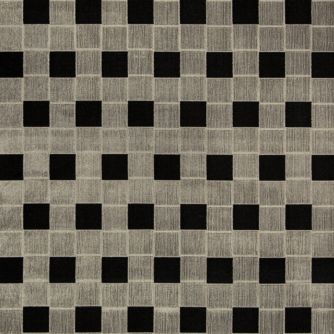Truss fabric in ebony color - pattern GWF-3757.118.0 - by Lee Jofa Modern in the Kelly Wearstler V collection