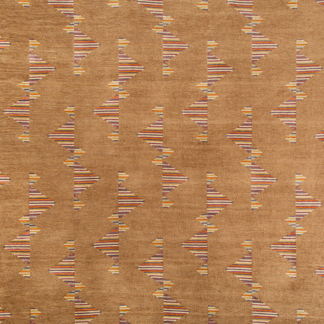 Arcade fabric in copper color - pattern GWF-3758.167.0 - by Lee Jofa Modern in the Kelly Wearstler V collection