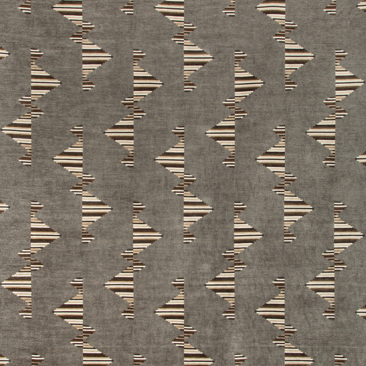 Arcade fabric in smoke color - pattern GWF-3758.216.0 - by Lee Jofa Modern in the Kelly Wearstler V collection