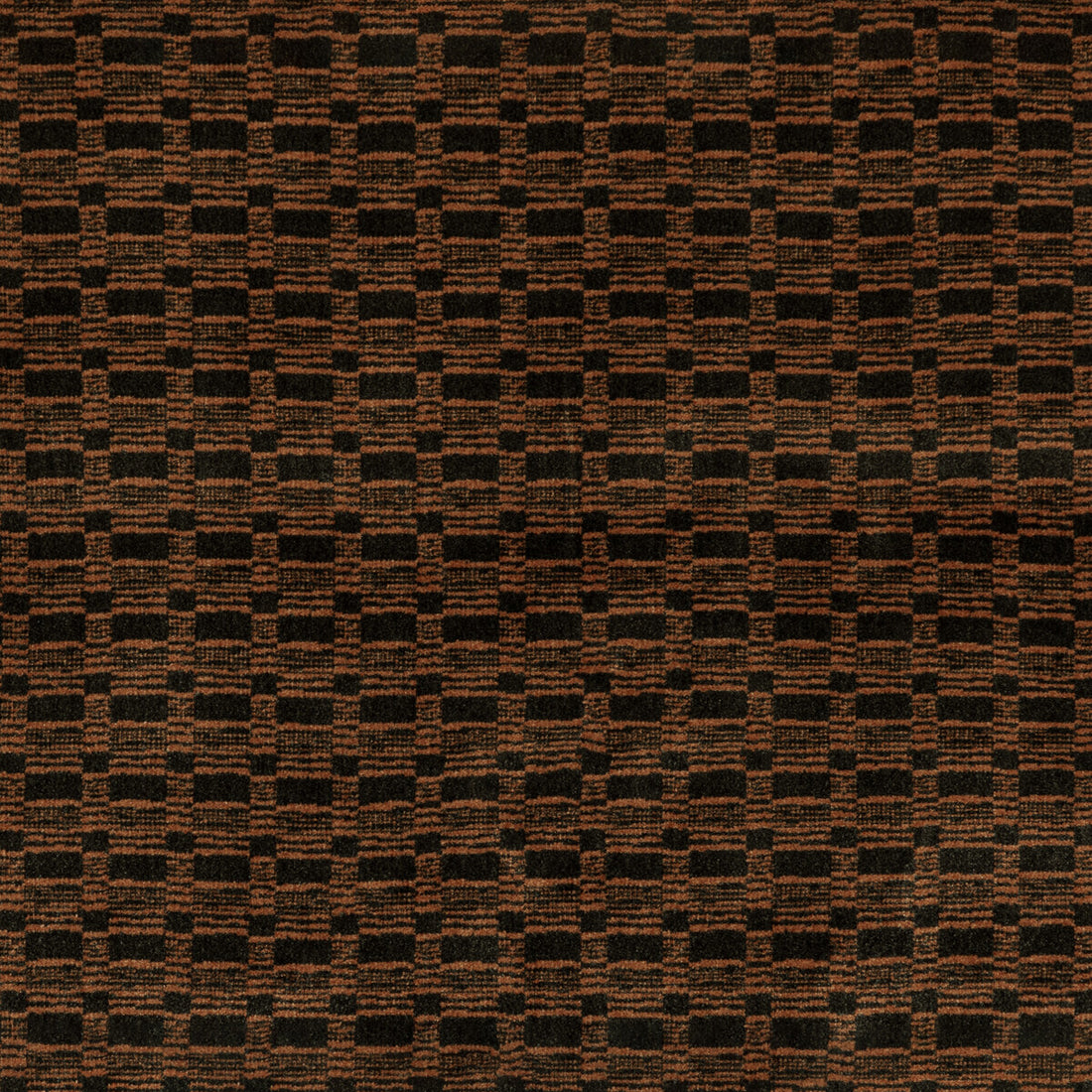 Lure fabric in charcoal/clay color - pattern GWF-3760.126.0 - by Lee Jofa Modern in the Kelly Wearstler VI collection