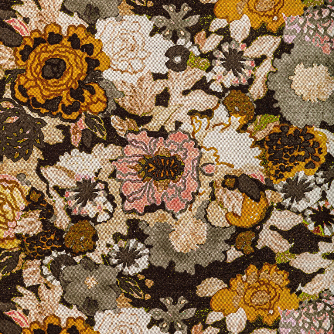 Arioso Print fabric in petal/coin color - pattern GWF-3774.417.0 - by Lee Jofa Modern in the Rhapsody collection