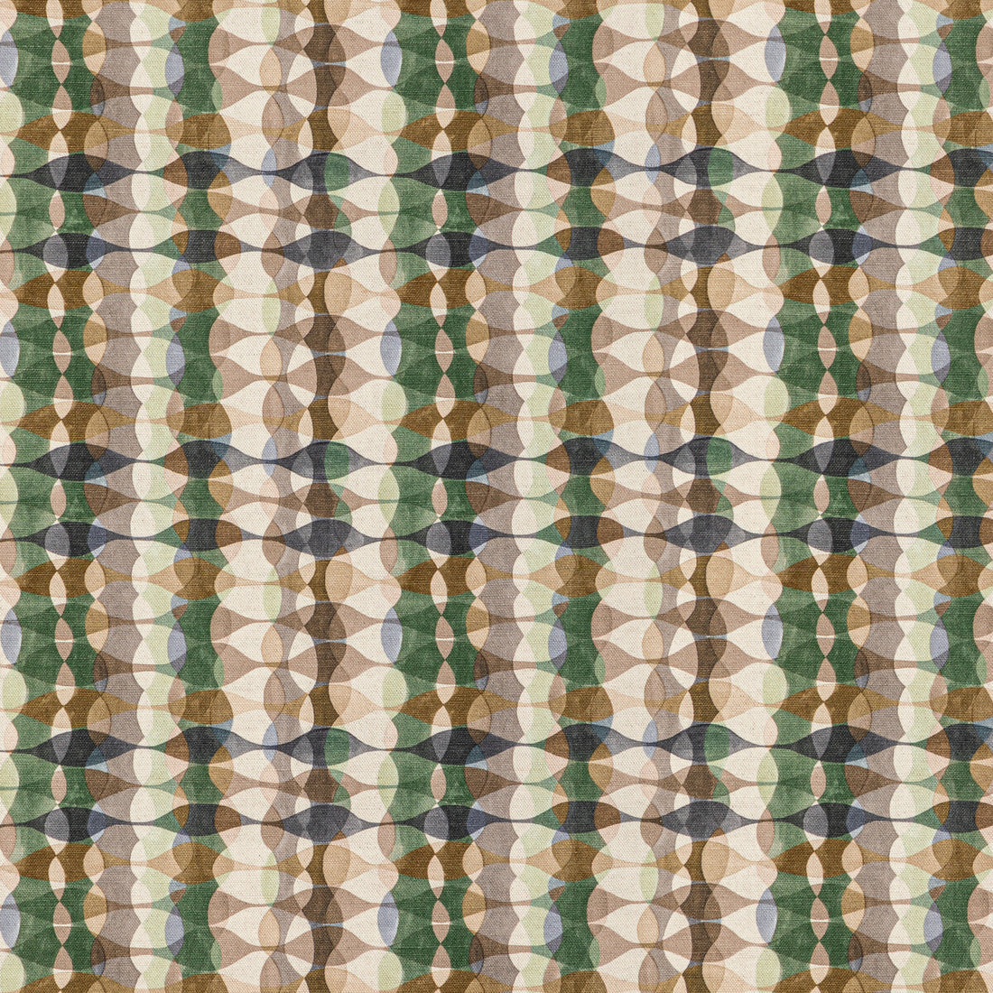 Overtone Print fabric in spruce color - pattern GWF-3775.630.0 - by Lee Jofa Modern in the Rhapsody collection
