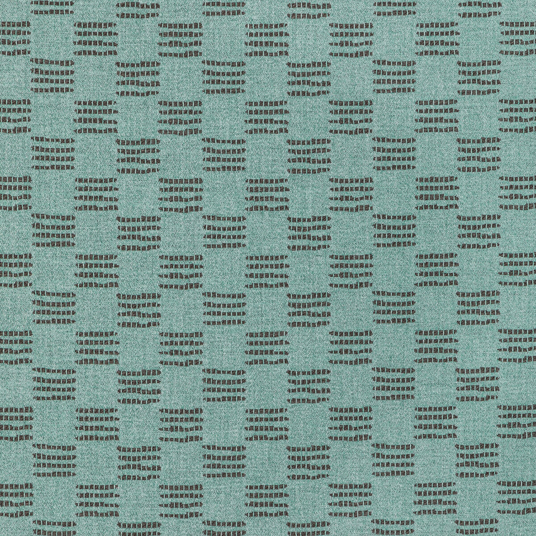 Stroll fabric in aqua color - pattern GWF-3785.13.0 - by Lee Jofa Modern in the Kelly Wearstler Oculum Indoor/Outdoor collection