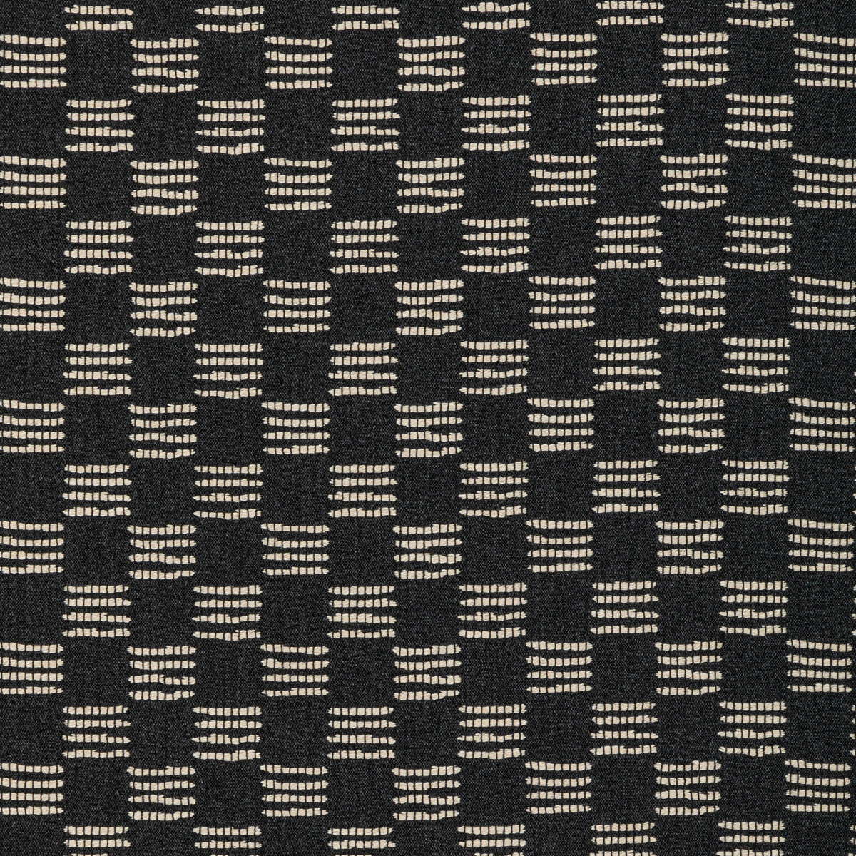 Stroll fabric in charcoal color - pattern GWF-3785.21.0 - by Lee Jofa Modern in the Kelly Wearstler Oculum Indoor/Outdoor collection