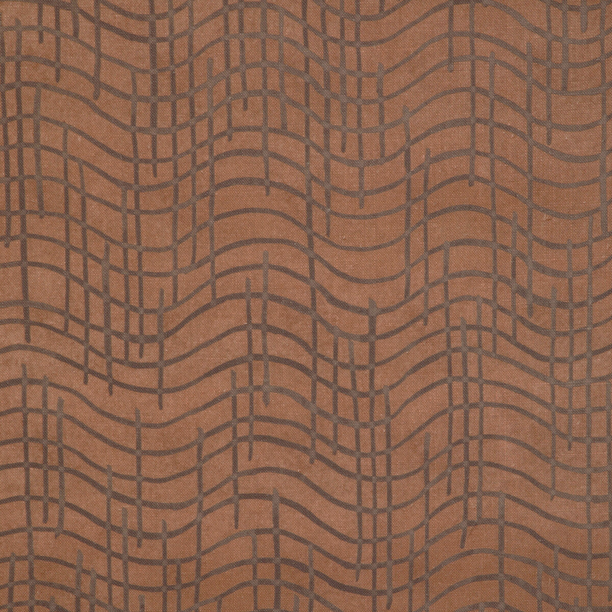 Dada fabric in clay color - pattern GWF-3789.1216.0 - by Lee Jofa Modern in the Kelly Wearstler VII collection