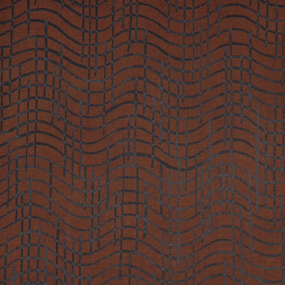 Dada fabric in russet color - pattern GWF-3789.24.0 - by Lee Jofa Modern in the Kelly Wearstler VII collection