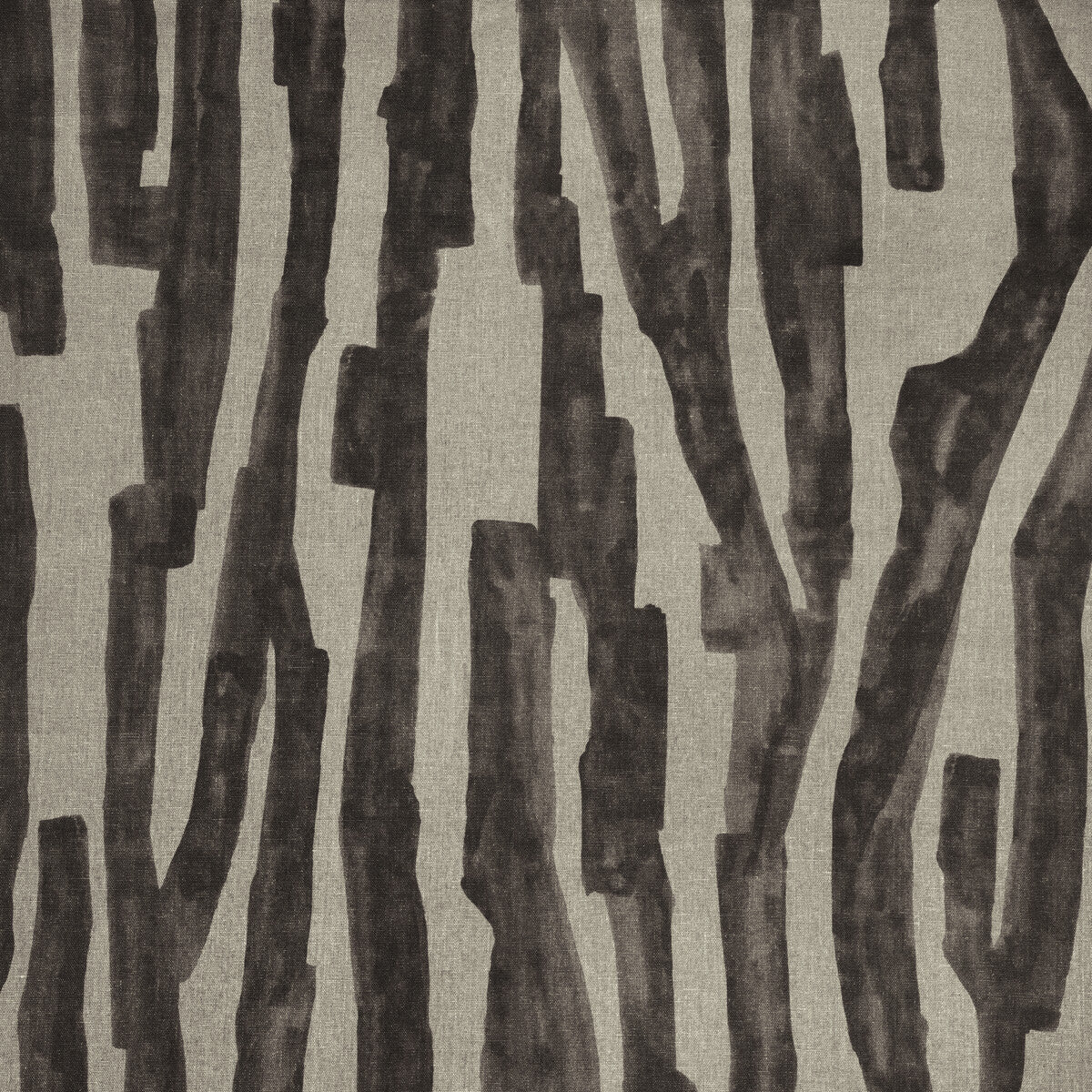 Intargia fabric in raven color - pattern GWF-3790.821.0 - by Lee Jofa Modern in the Kelly Wearstler VII collection