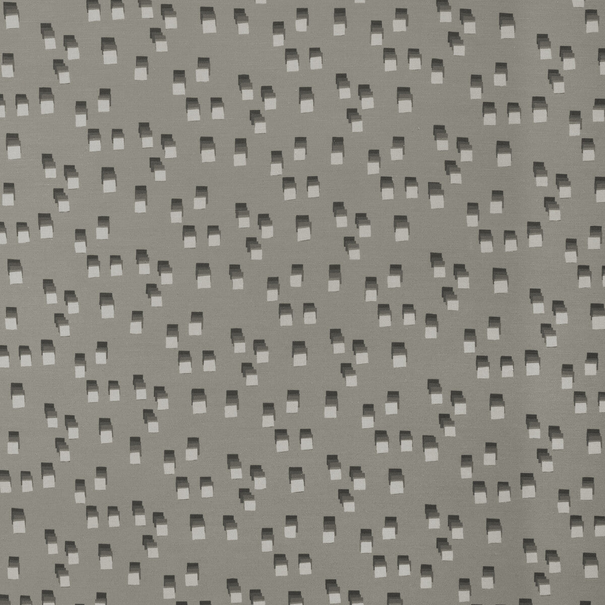 Signal fabric in steel color - pattern number GWF-3827.1121.0 - by Lee Jofa Modern in the Kelly Wearstler Transit collection
