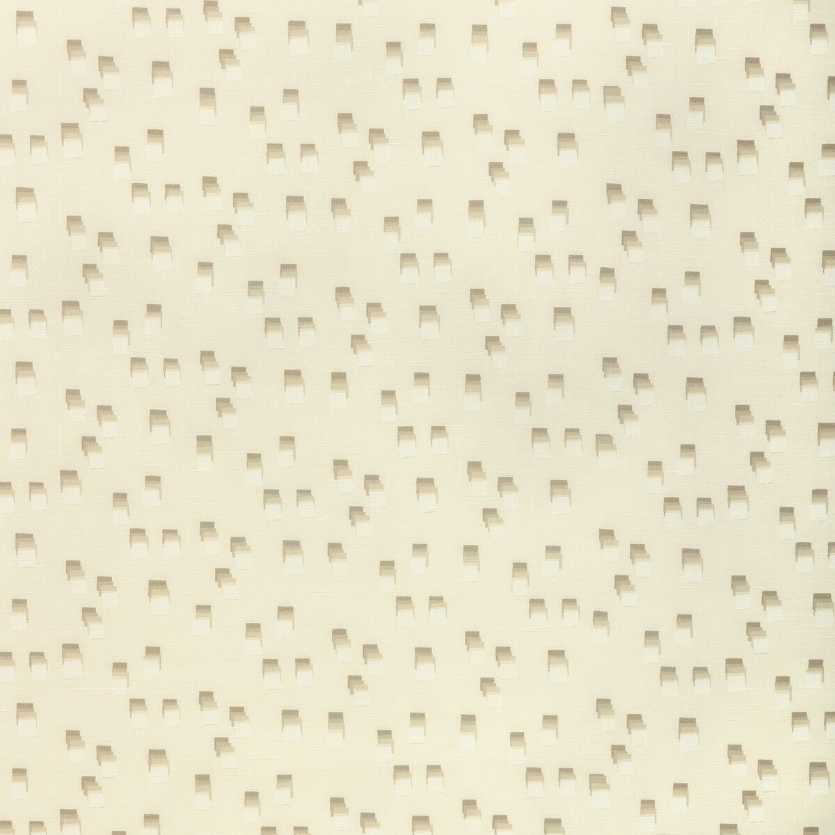 Signal fabric in ecru color - pattern number GWF-3827.161.0 - by Lee Jofa Modern in the Kelly Wearstler Transit collection