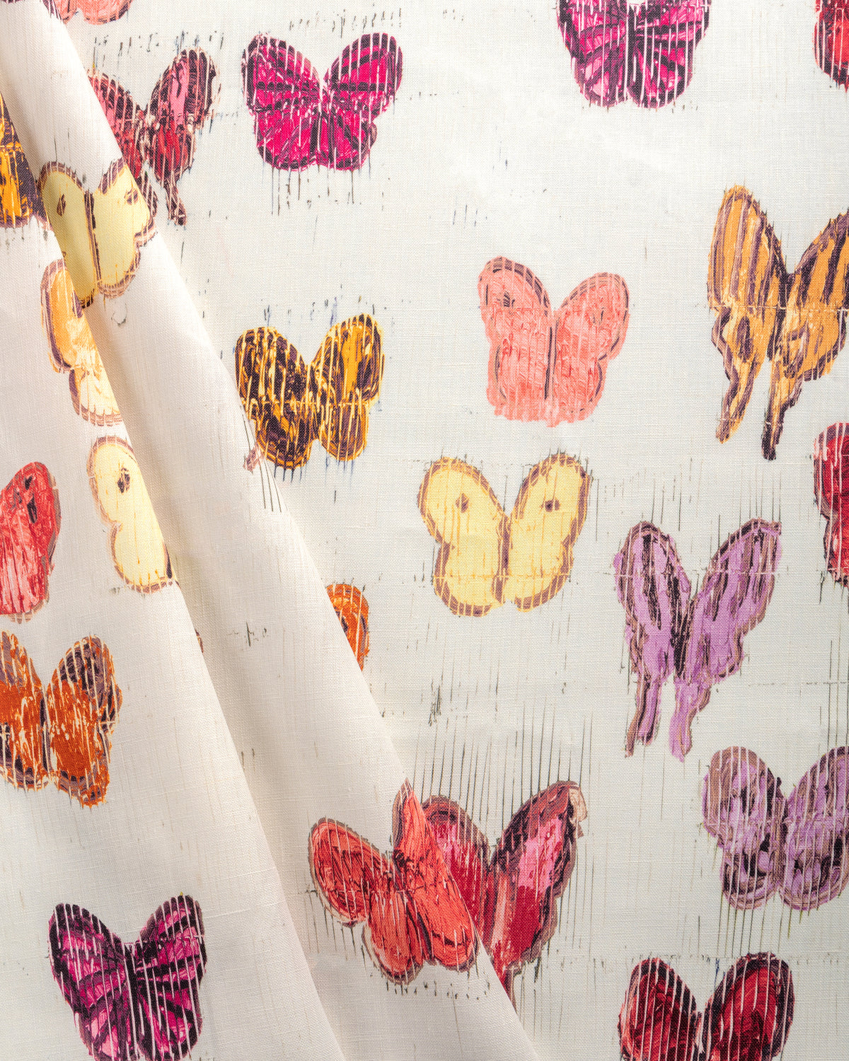 Flutter fabric in Sunset color - pattern number GWF-3838.712.0 - by Lee Jofa Modern in the Hunt Slonem Belle Terre collection
