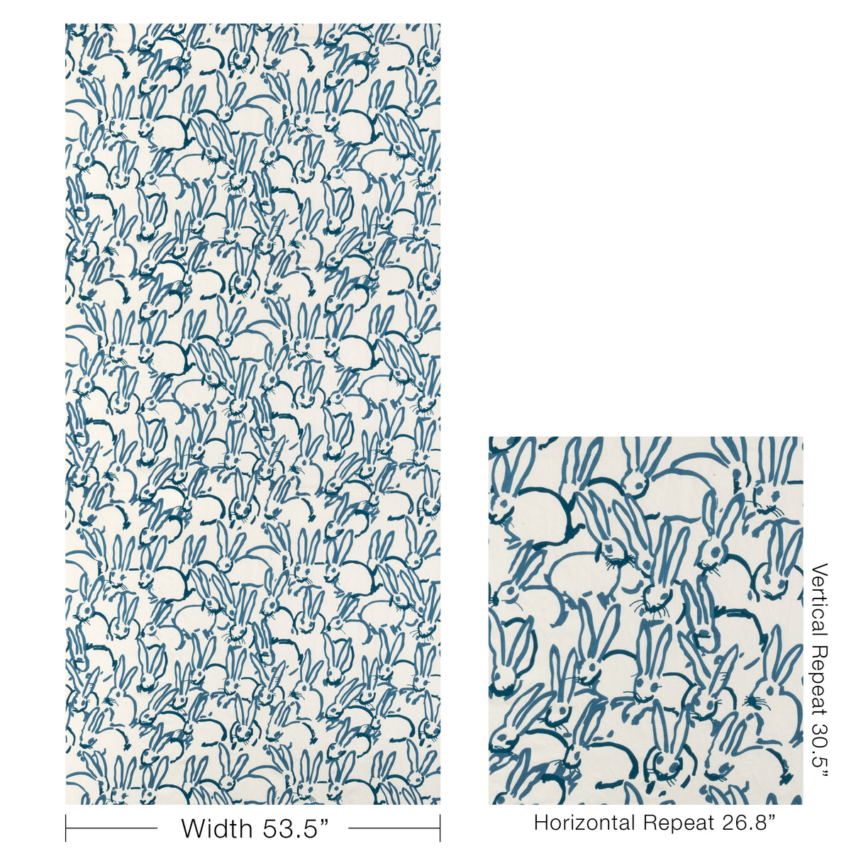 Hutch Crewel fabric in Teal color - pattern number GWF-3841.313.0 - by Lee Jofa Modern in the Hunt Slonem Belle Terre collection