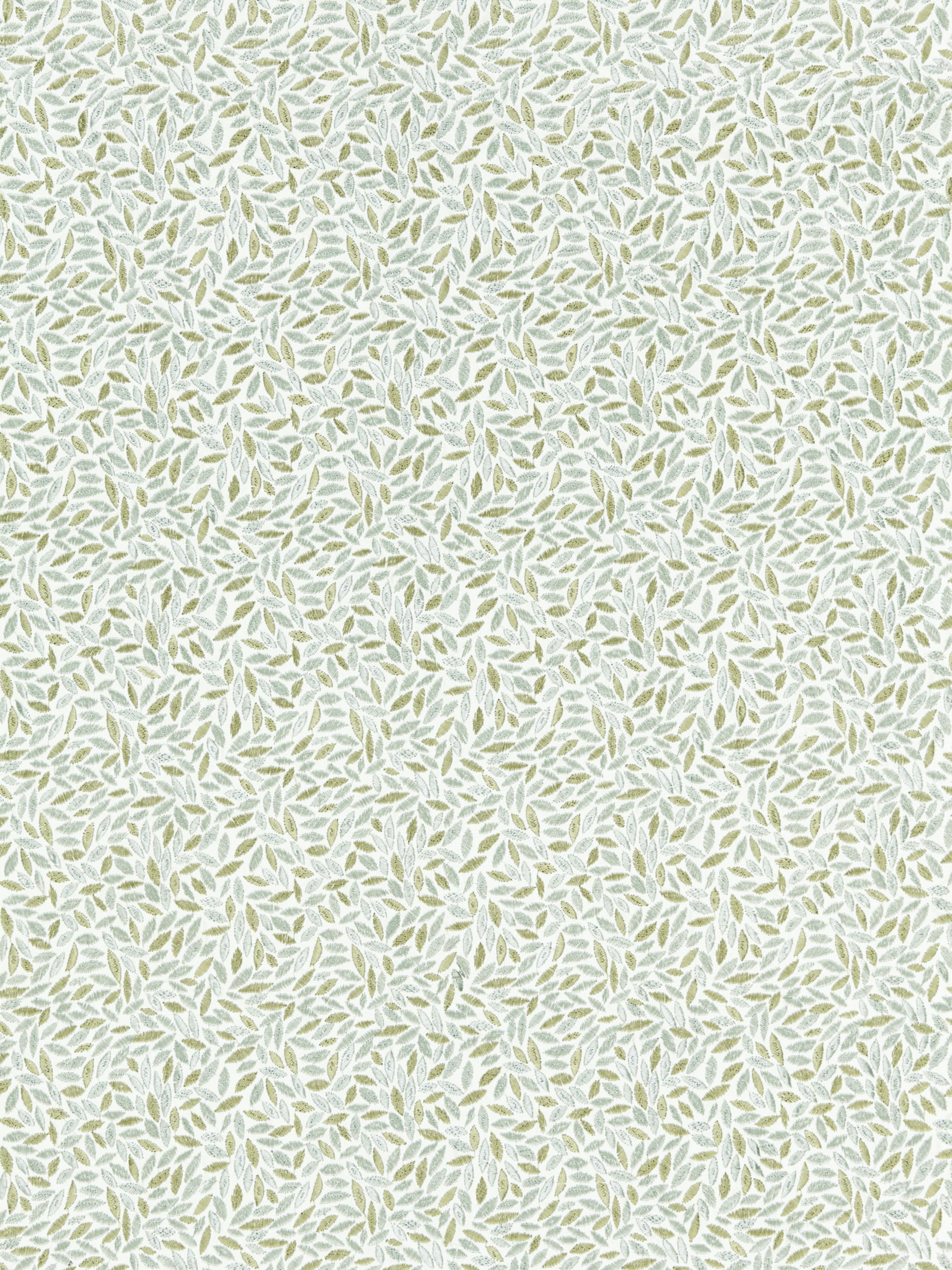 Meadow Embroidery fabric in spring rain color - pattern number GW 000127207 - by Scalamandre in the Grey Watkins collection