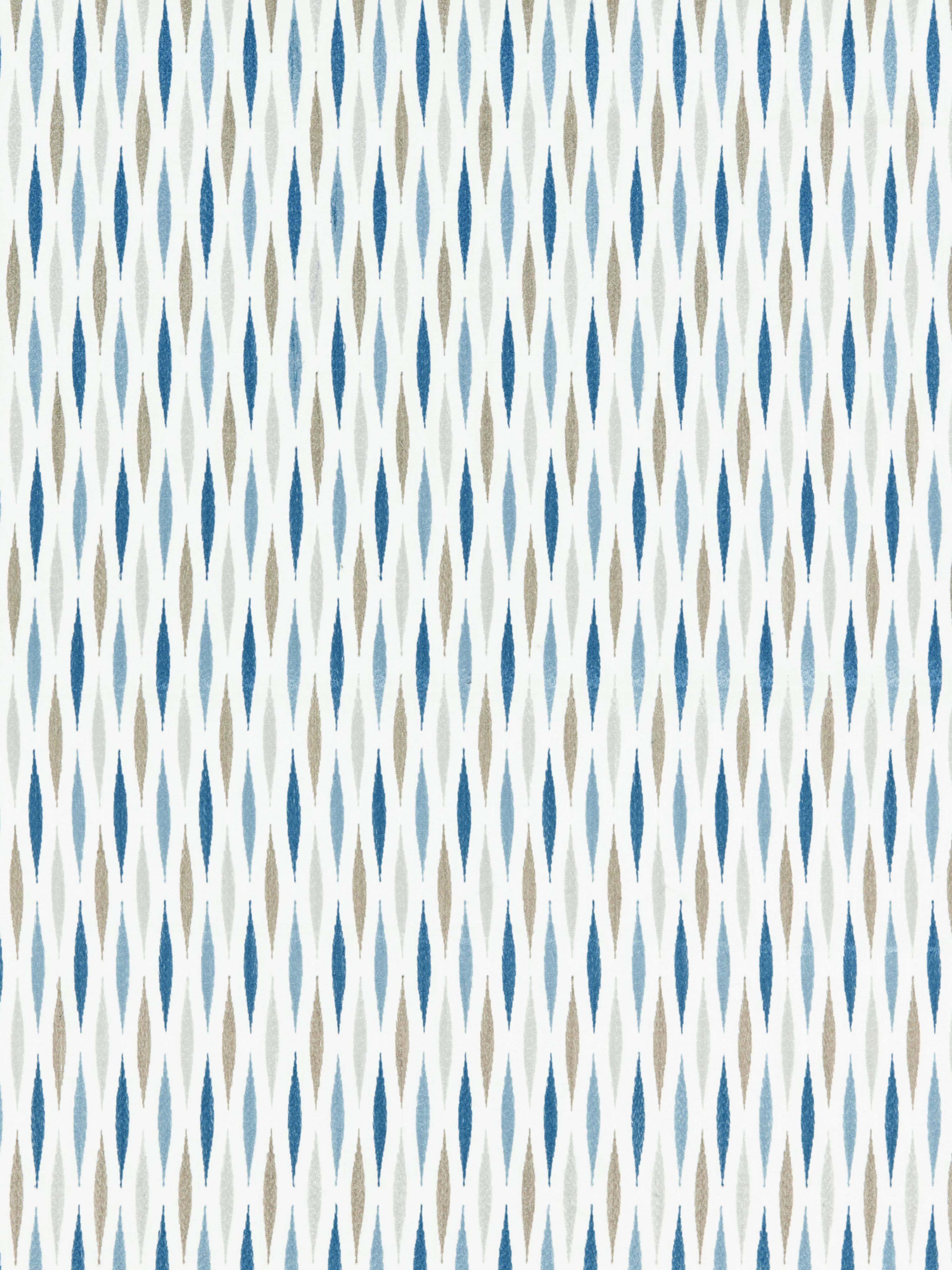 Cascade Embroidery fabric in bluestone color - pattern number GW 000127208 - by Scalamandre in the Grey Watkins collection