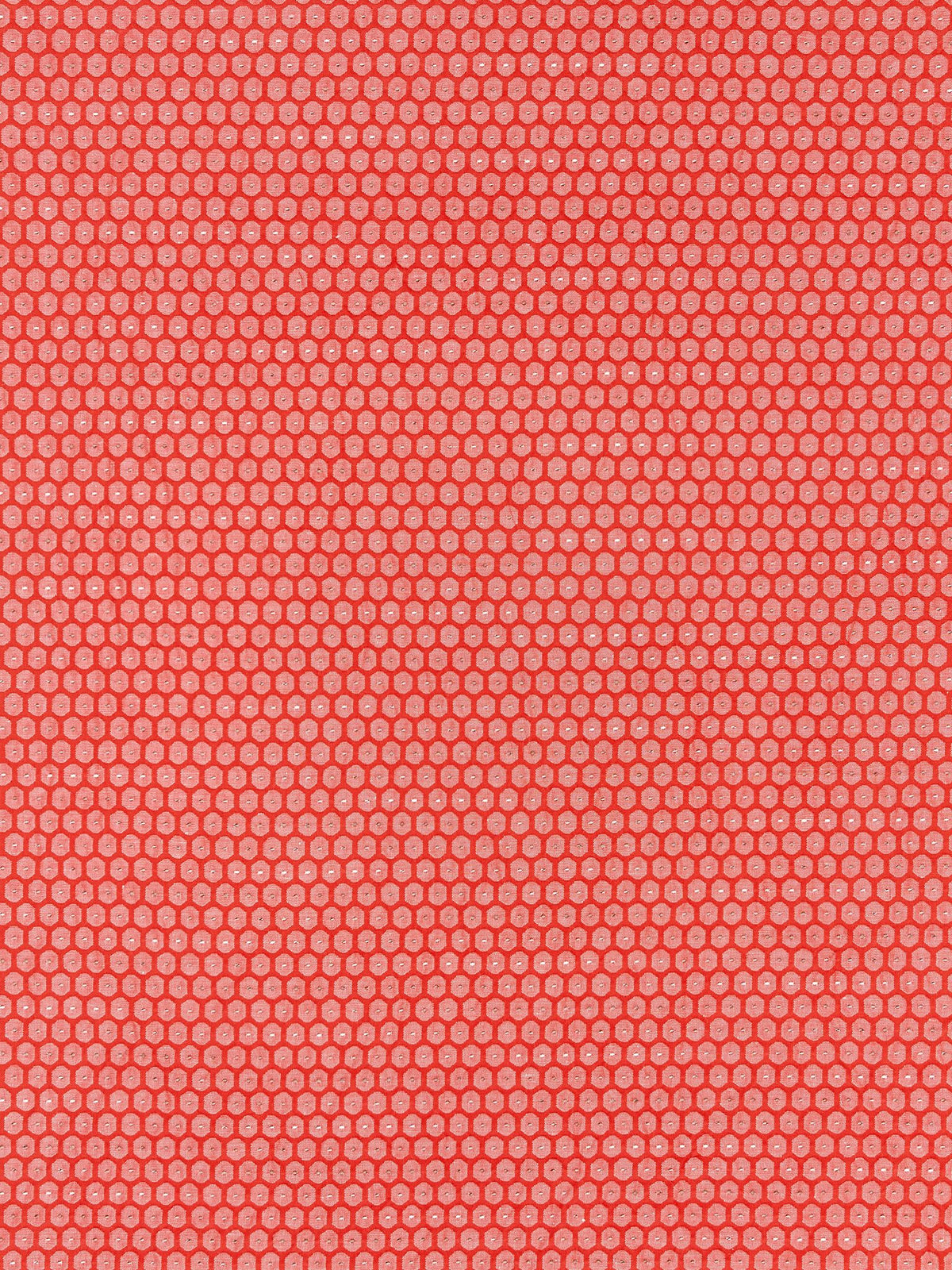 Honeycomb Weave fabric in coral color - pattern number GW 000227209 - by Scalamandre in the Grey Watkins collection
