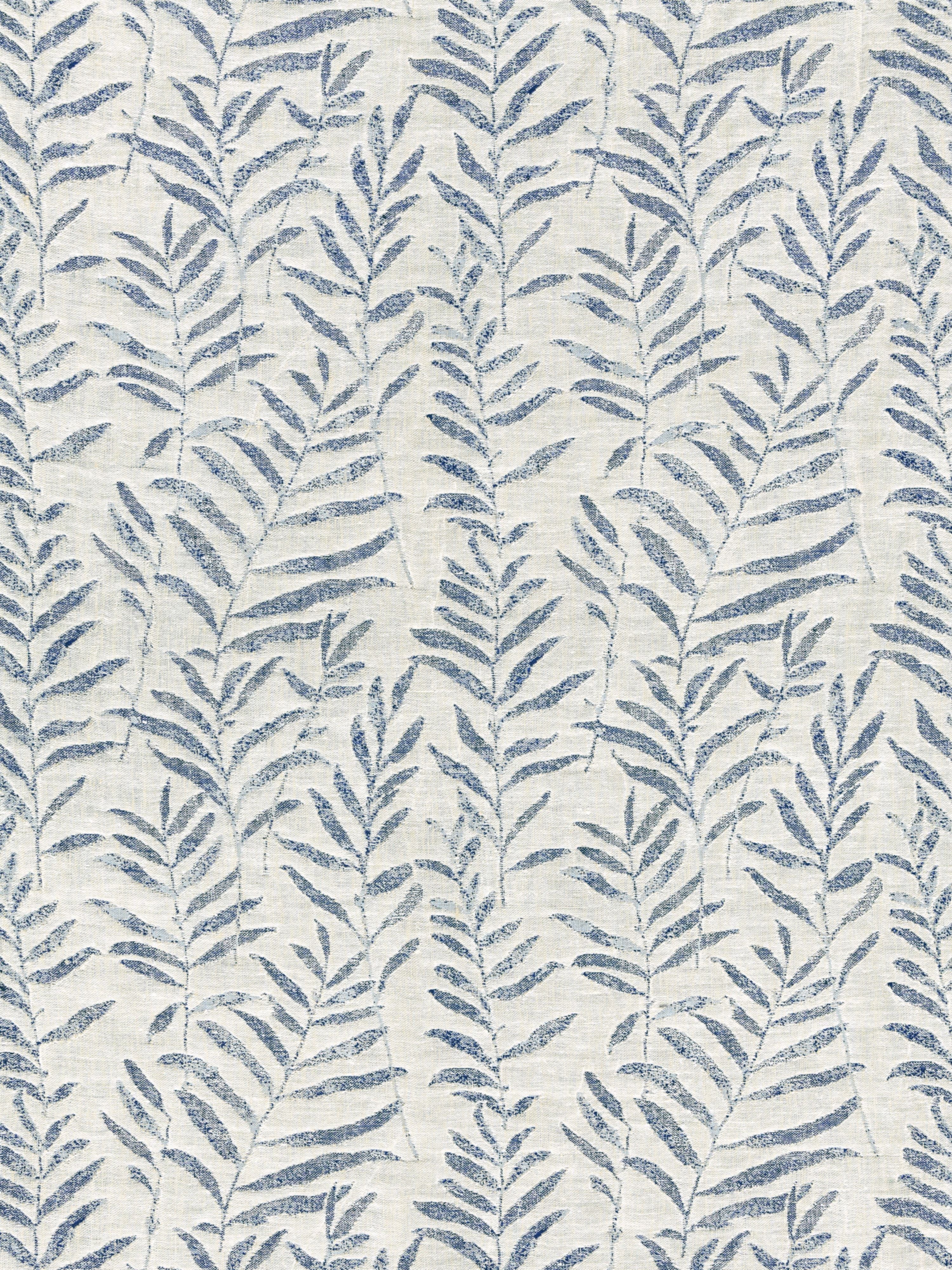 Willow Weave fabric in navy color - pattern number GW 000427211 - by Scalamandre in the Grey Watkins collection