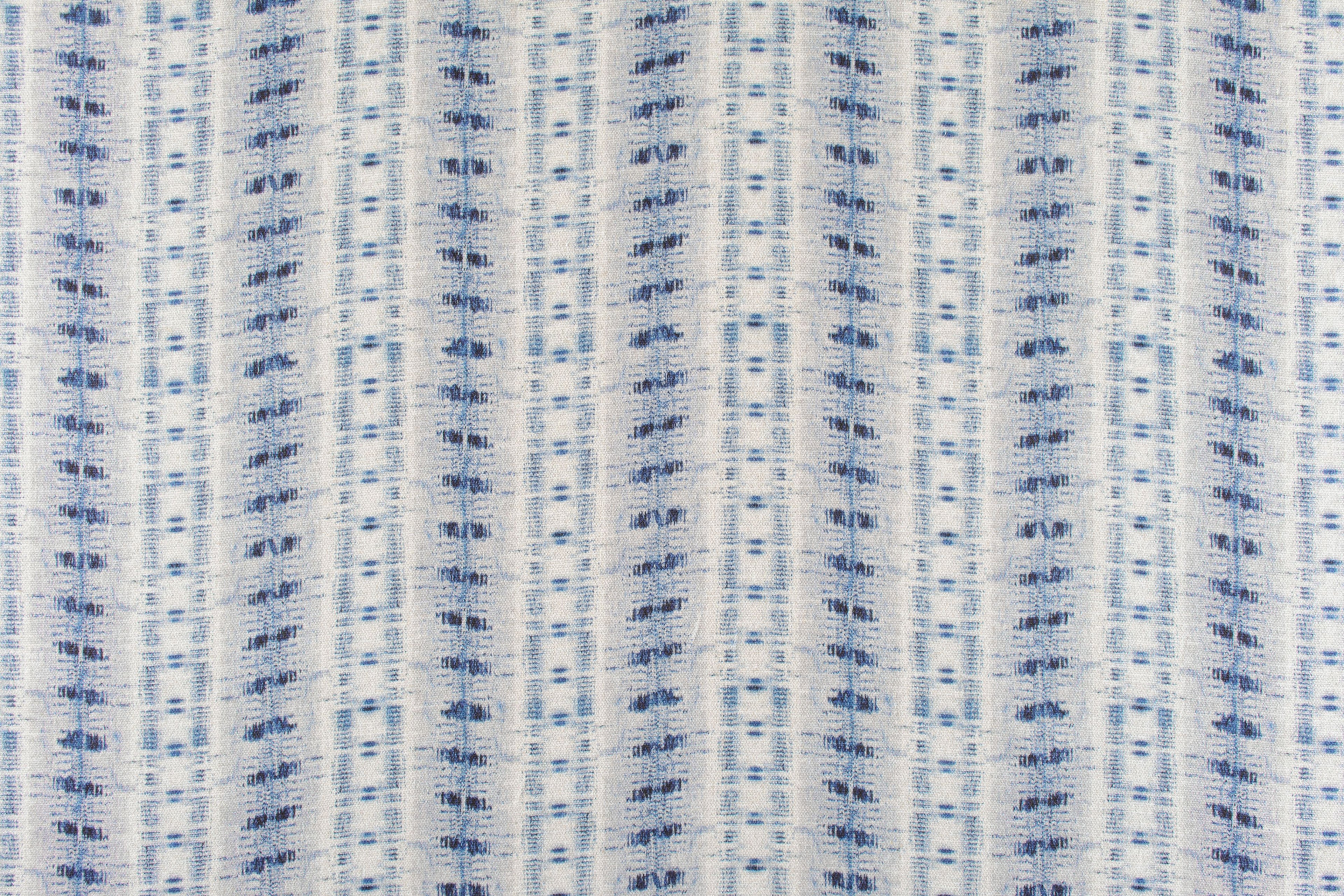 Nebula fabric in indigo color - pattern number GX 00014500 - by Scalamandre in the Old World Weavers collection