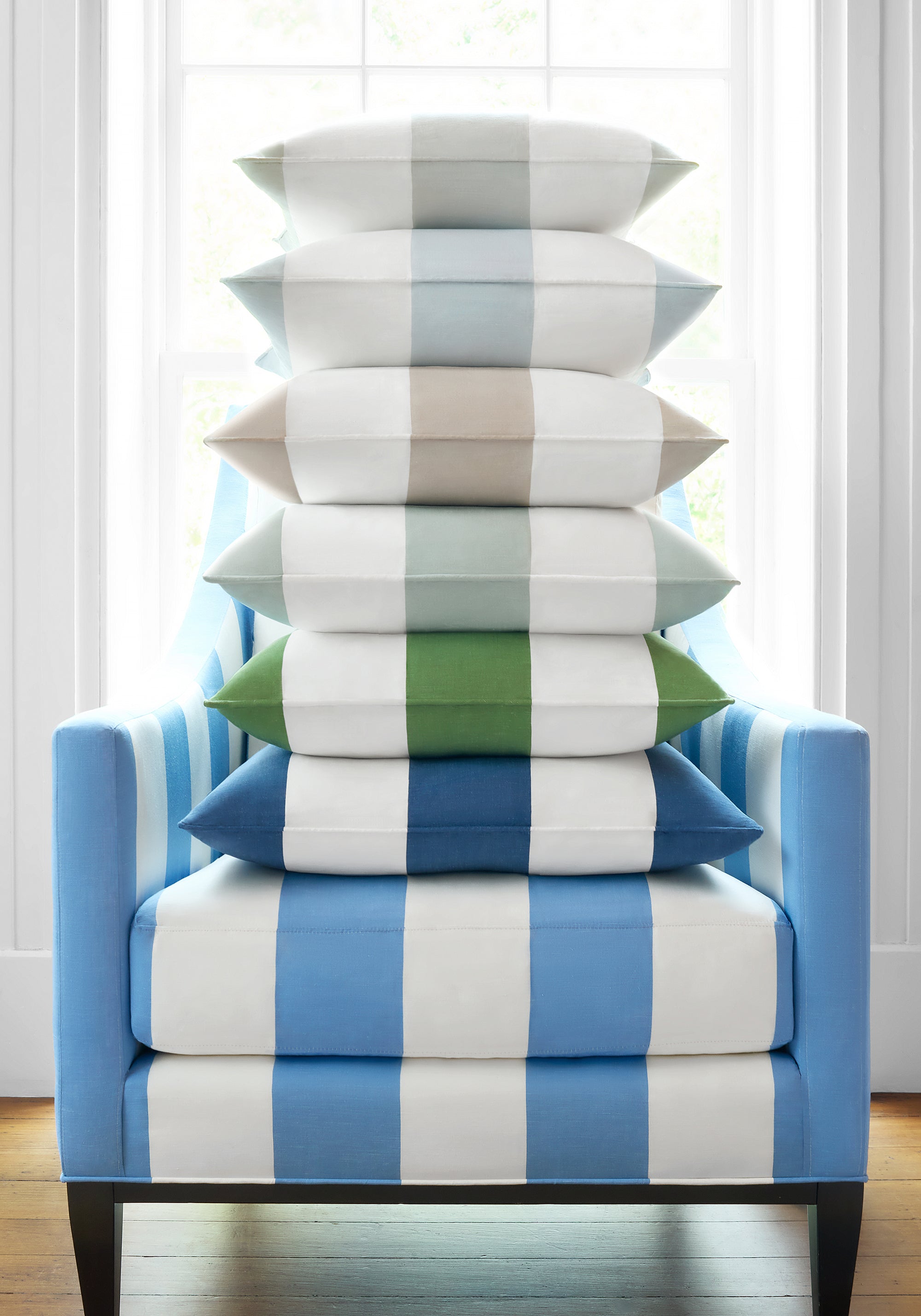 Pillow made with Thibaut&