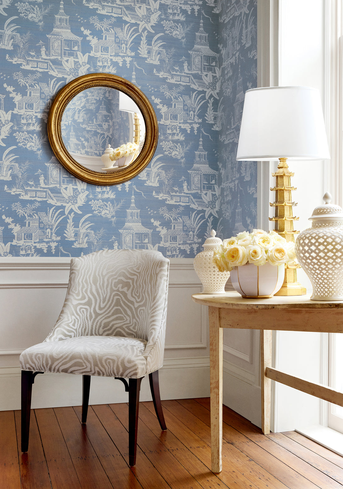 Bailey Dining Chair in Thibaut&