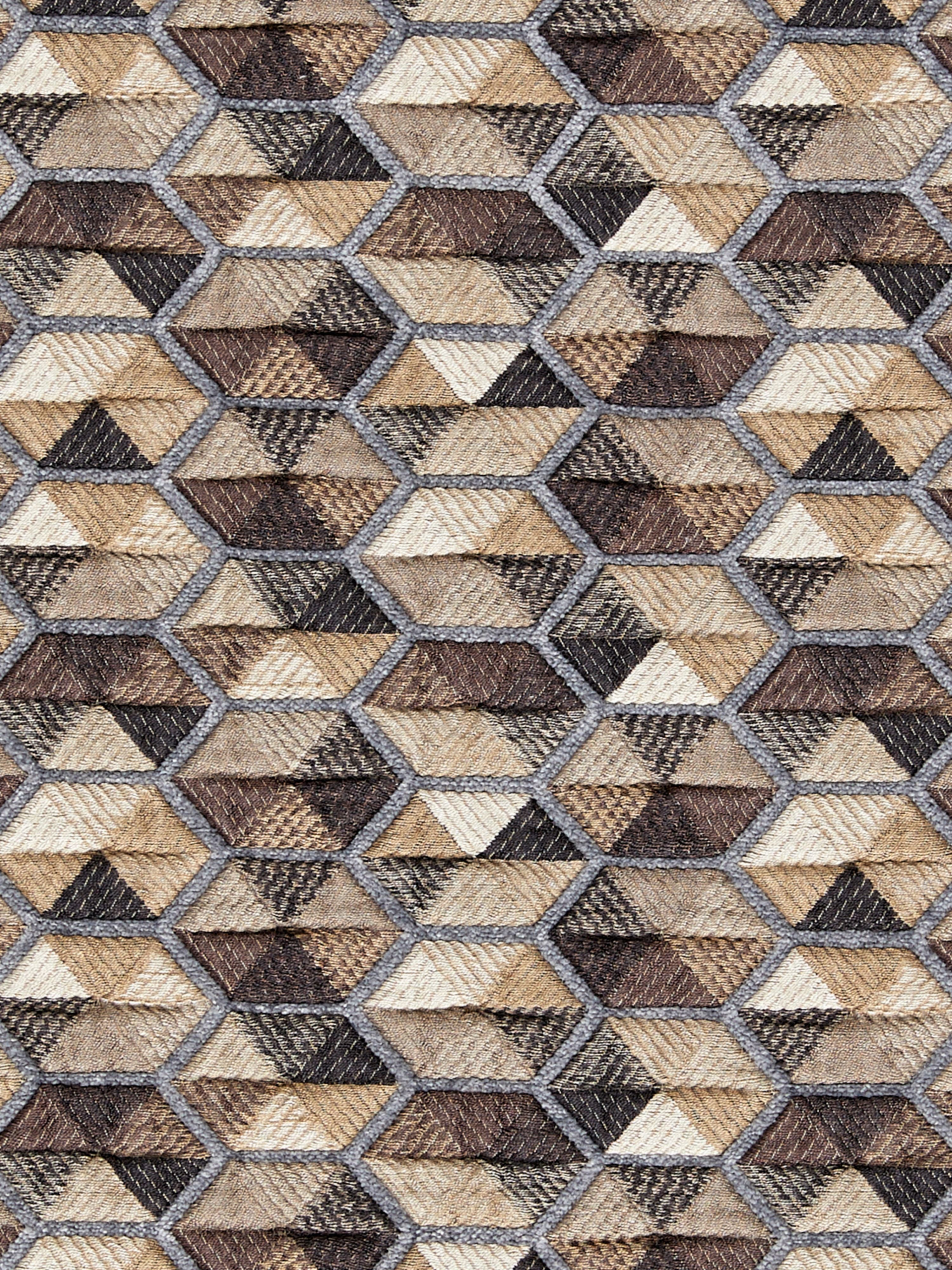 Carousel fabric in taupe color - pattern number HN 000142006 - by Scalamandre in the Stark Scalamandre Fabric LLC collection