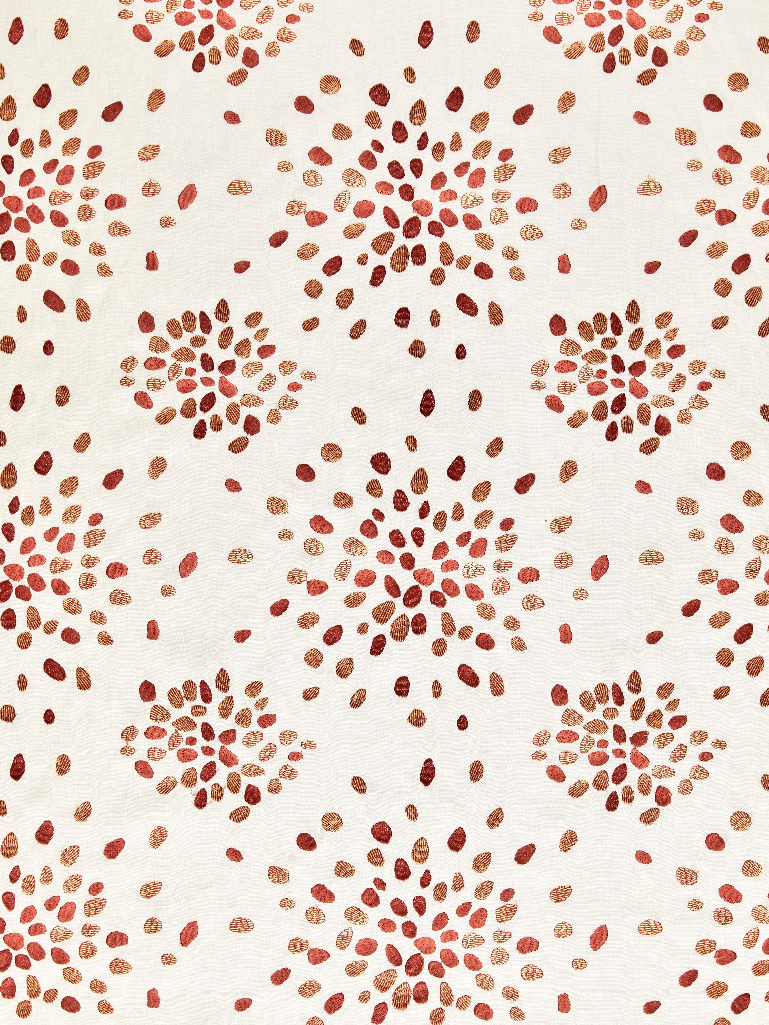 Firefly fabric in orange color - pattern number HN 000542000 - by Scalamandre in the Scalamandre Dec 2024 collection