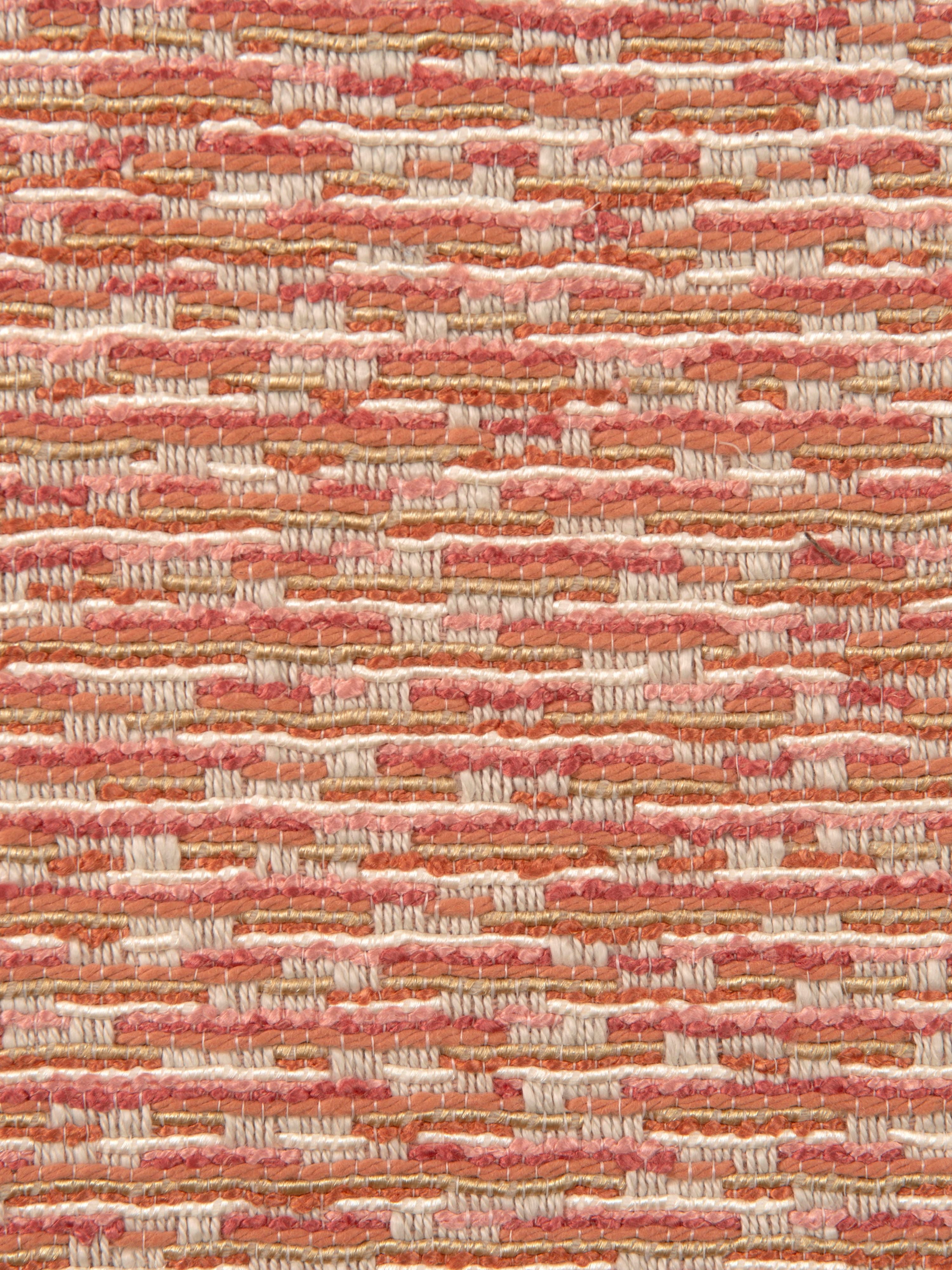 Rocket fabric in peach color - pattern number HN 000742027 - by Scalamandre in the Scalamandre Dec 2024 collection