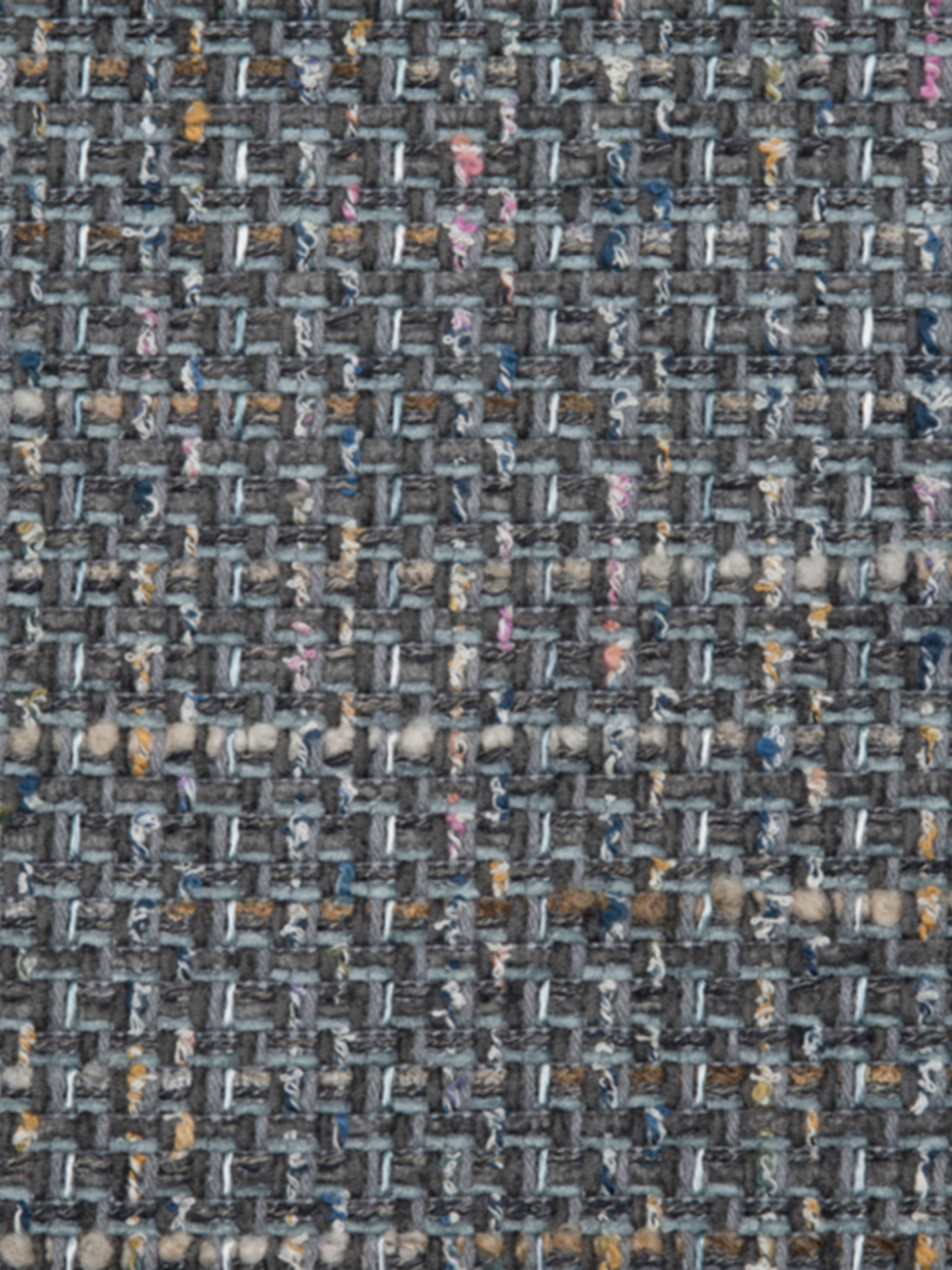 Confetti fabric in dark grey color - pattern number HN 000842007 - by Scalamandre in the Stark Scalamandre Fabric LLC collection