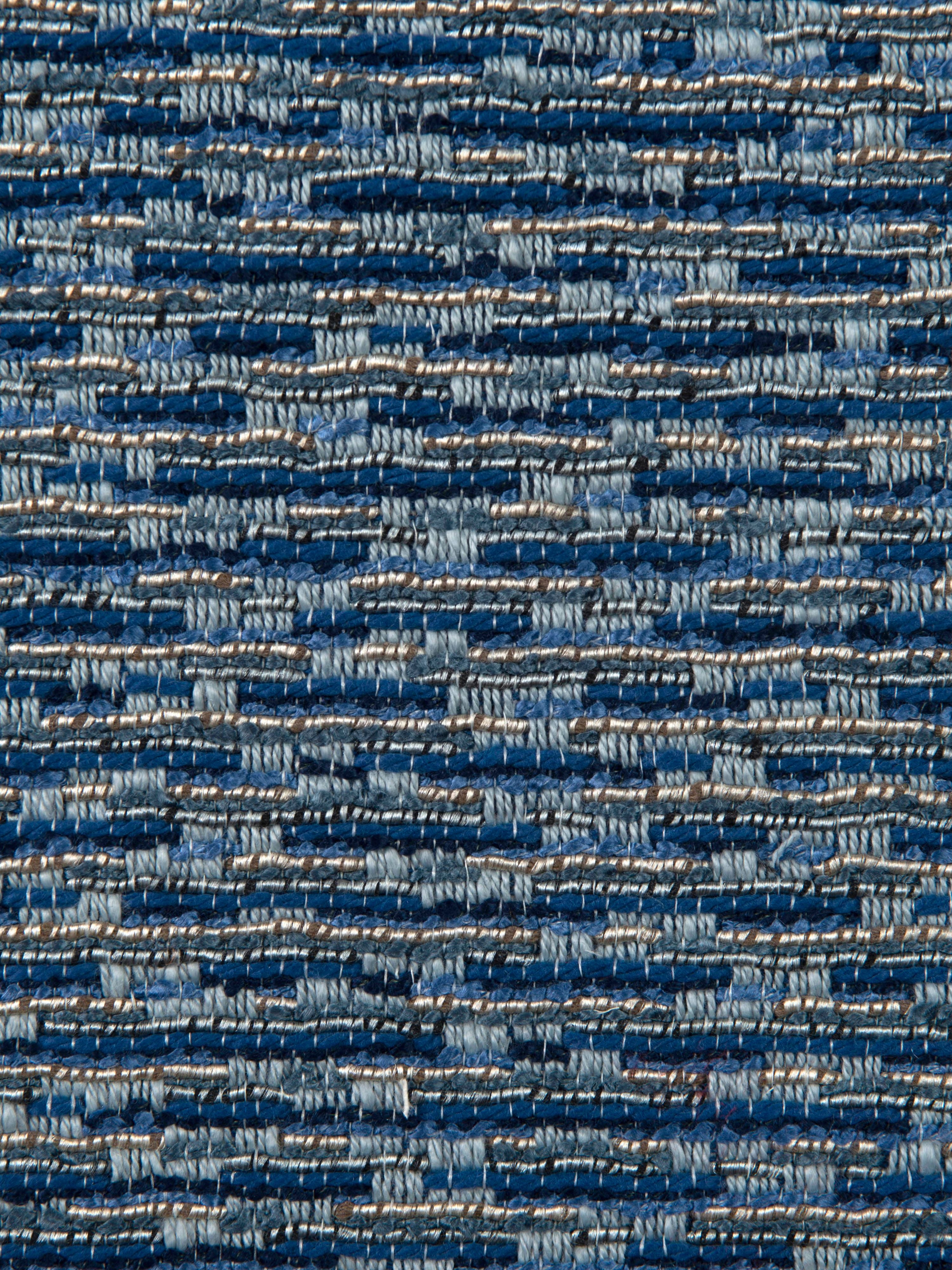 Rocket fabric in navy color - pattern number HN 000942027 - by Scalamandre in the Scalamandre Dec 2024 collection