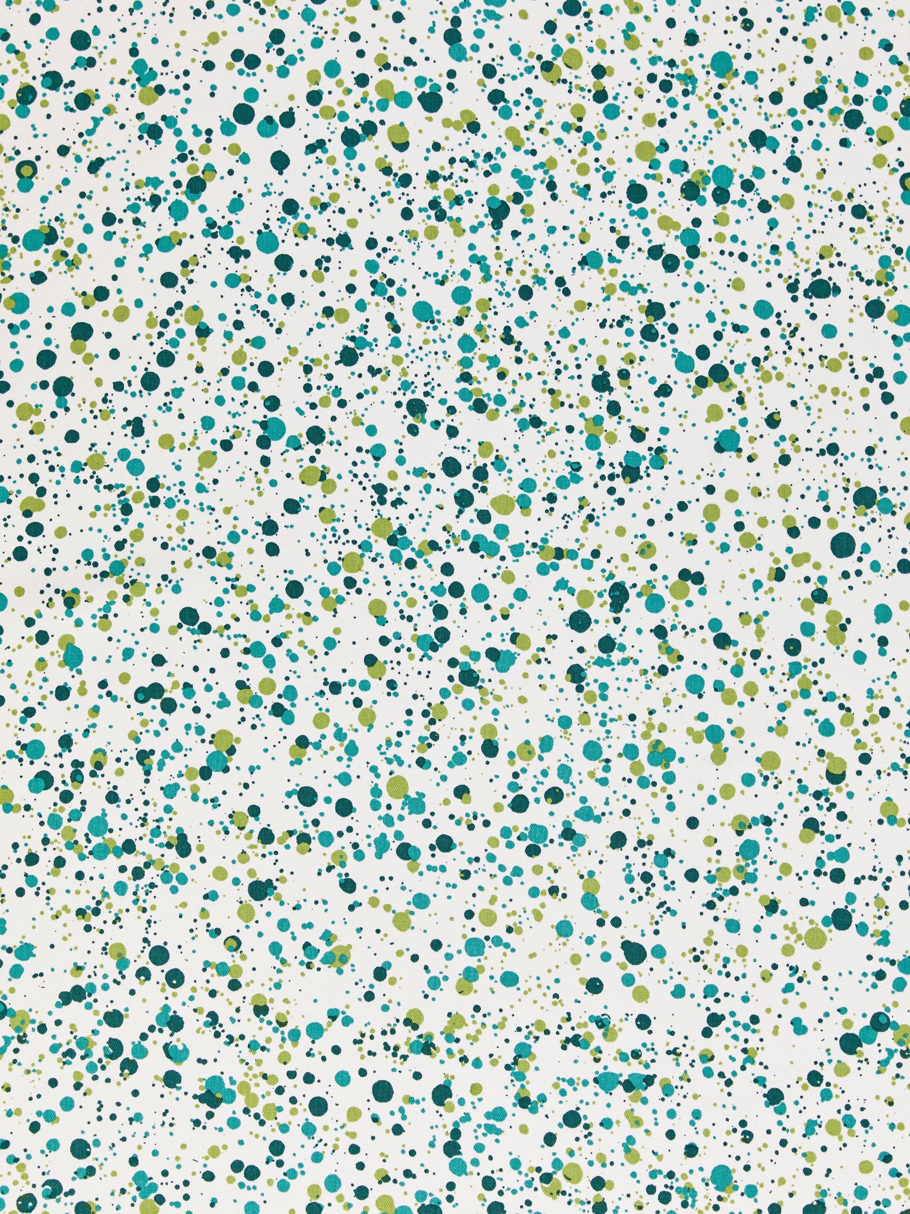 Spatter Cotton Print fabric in mermaid color - pattern number HN 000GF0153 - by Scalamandre in the Scalamandre Dec 2024 collection