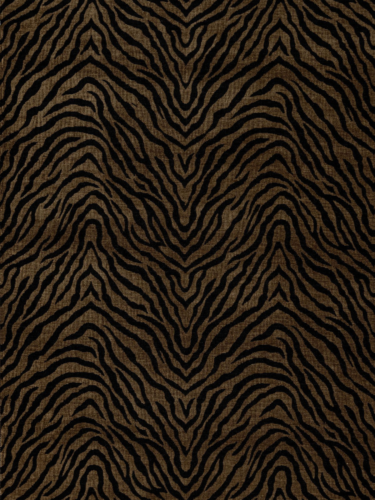 Raj Chenille fabric in brown/black color - pattern number HN 00CEW0897 - by Scalamandre in the Stark Scalamandre Fabric LLC collection