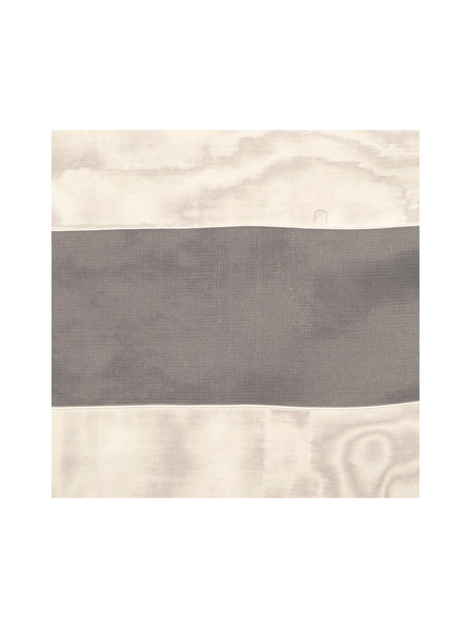 Arcadia Sheer fabric in ecru color - pattern number HN 0JECW0907 - by Scalamandre in the Stark Scalamandre Fabric LLC collection