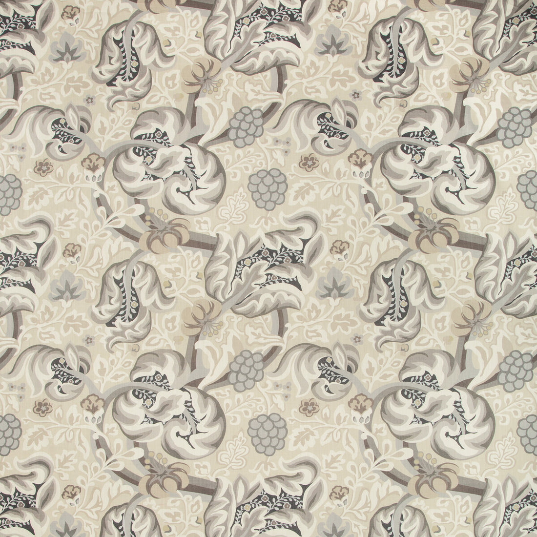 Hullabaloo fabric in quarry color - pattern HULLABALOO.11.0 - by Kravet Basics in the Bermuda collection