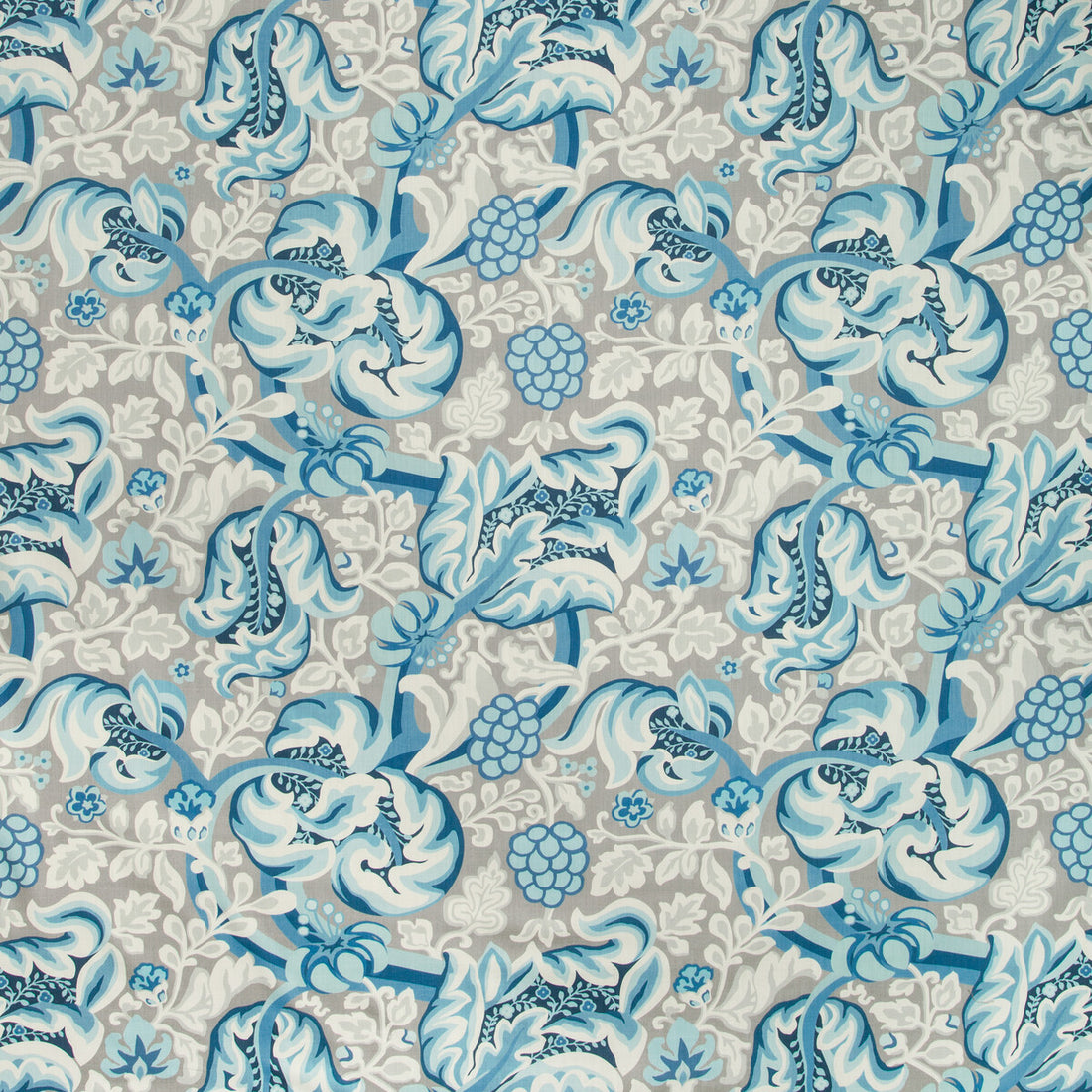 Hullabaloo fabric in atlantic color - pattern HULLABALOO.15.0 - by Kravet Basics in the Bermuda collection