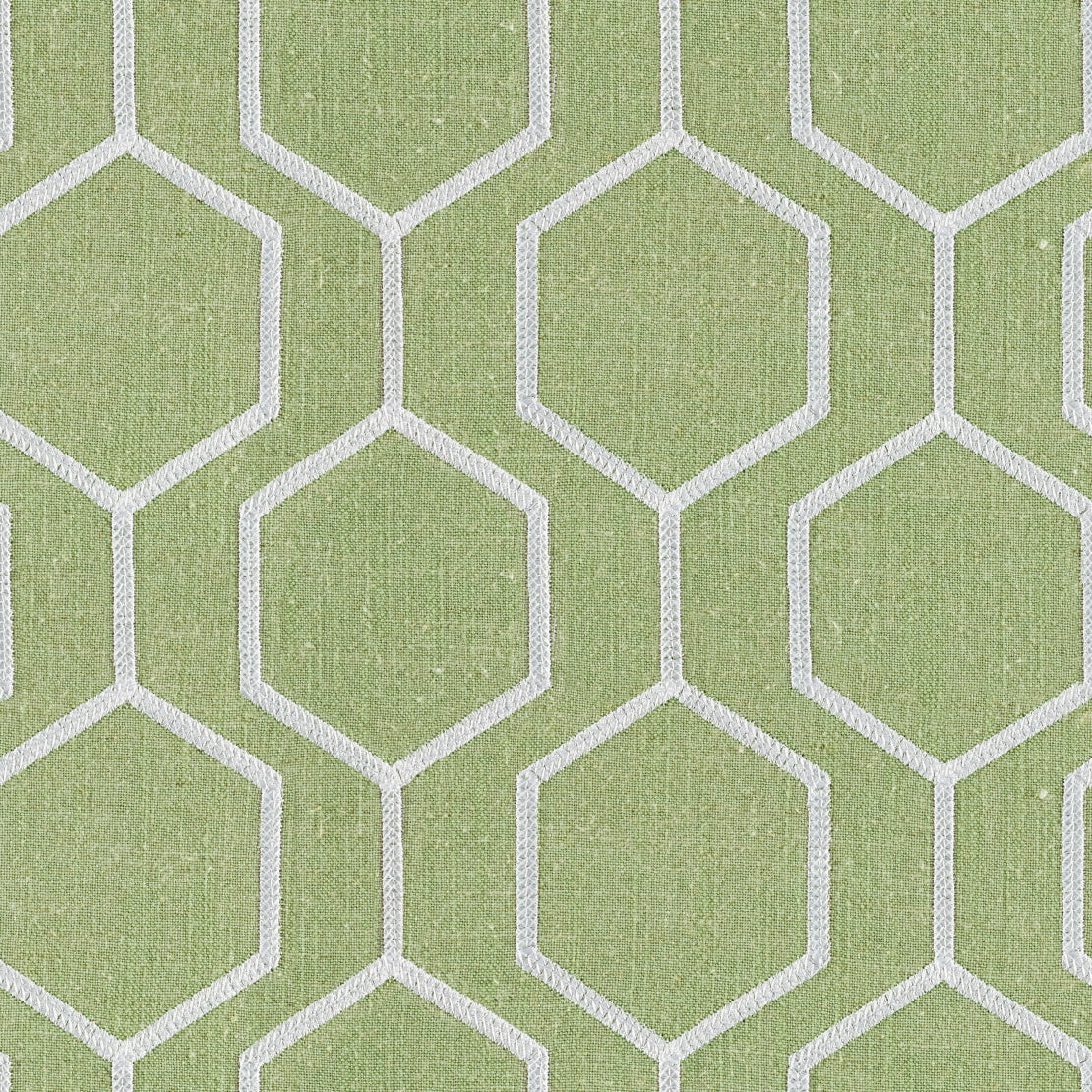 Socrates Hexagono fabric in elm color - pattern number 09527 - by Europatex in the Socrates collection