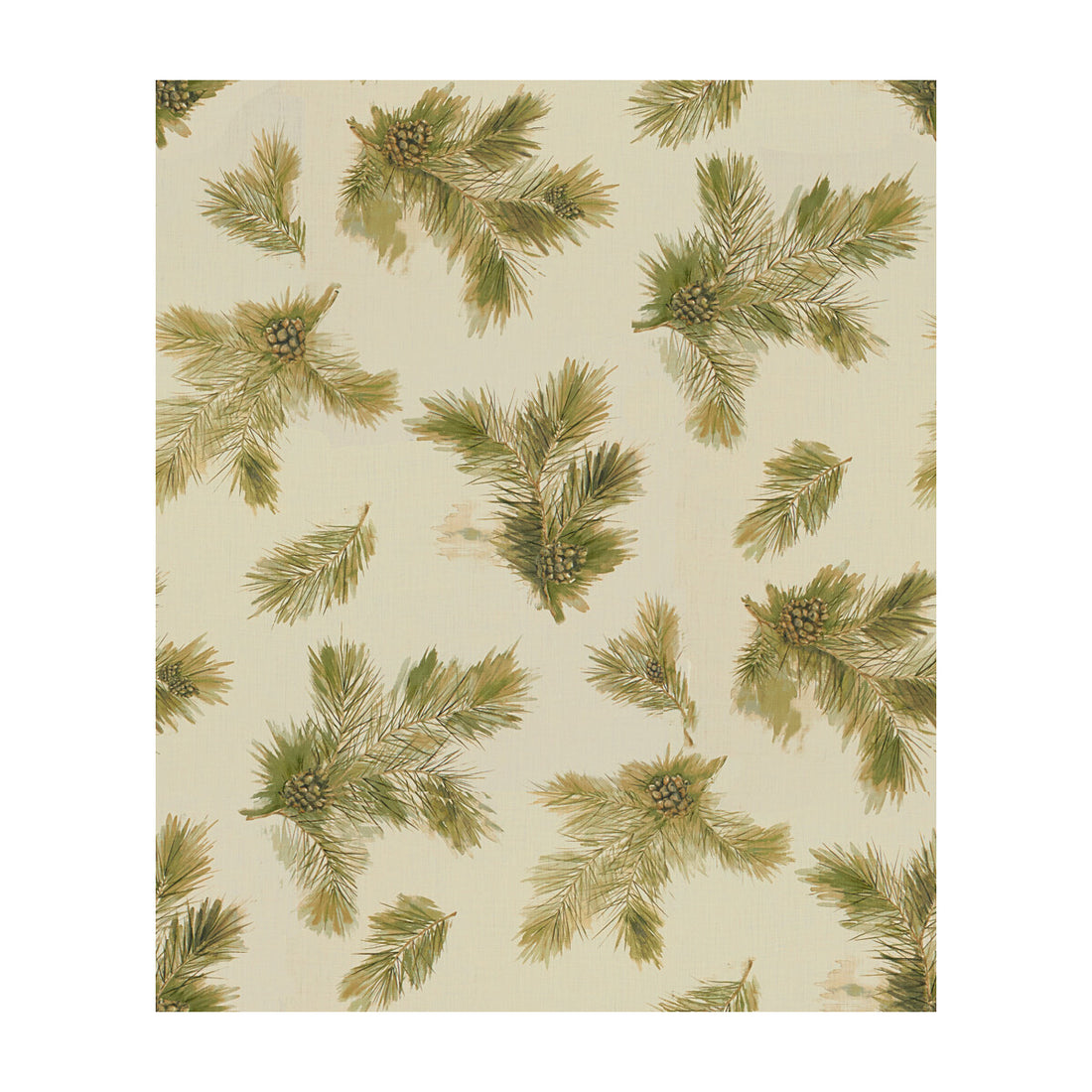 Idyllwild fabric in forest color - pattern IDYLLWILD.316.0 - by Kravet Couture in the Barbara Barry Chalet collection
