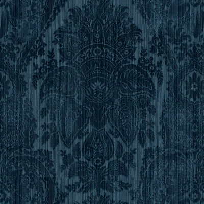 Imperial Velvet fabric in midnigh color - pattern IMPERIAL VELVET.MIDNIGH.0 - by Lee Jofa in the Colour Library VII collection