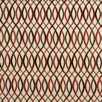 Infinity fabric in beige/rust color - pattern INFINITY.BEIGE/R.0 - by Lee Jofa Modern in the Allegra Hicks collection