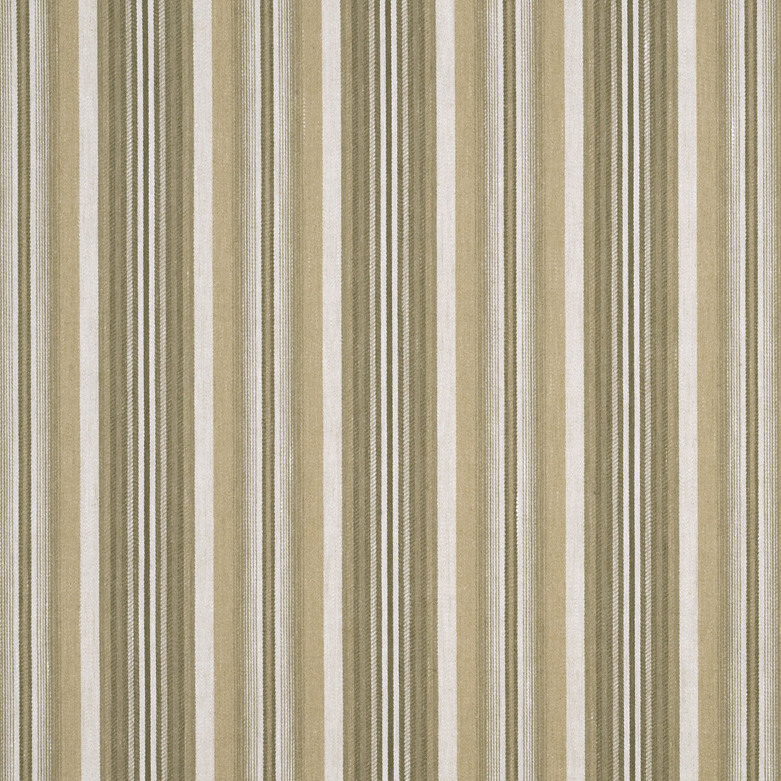 Melora Stripe fabric in linen/taupe color - pattern J0503.110.0 - by G P &amp; J Baker in the Lismore Weaves collection