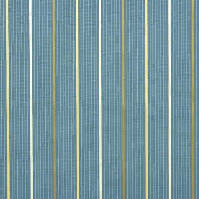 Wolsey Stripe fabric in powder blue color - pattern J0653.662.0 - by G P &amp; J Baker in the Huxley collection