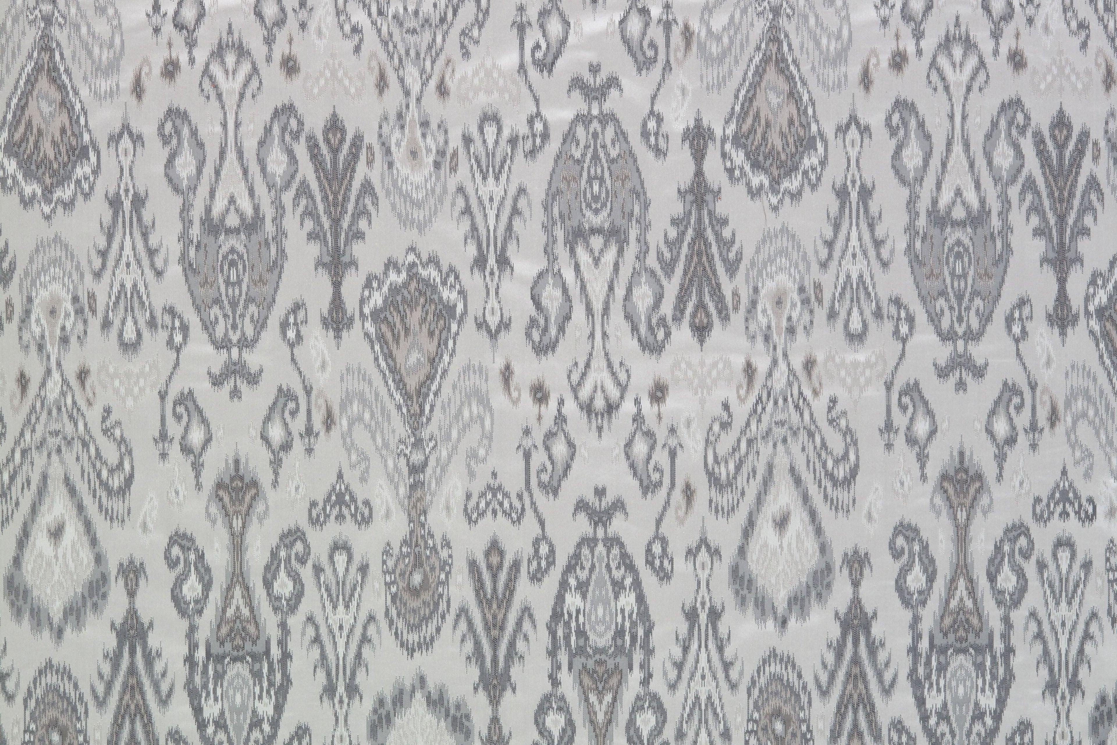 Savankhet fabric in smoke color - pattern number J2 0001J226 - by Scalamandre in the Old World Weavers collection