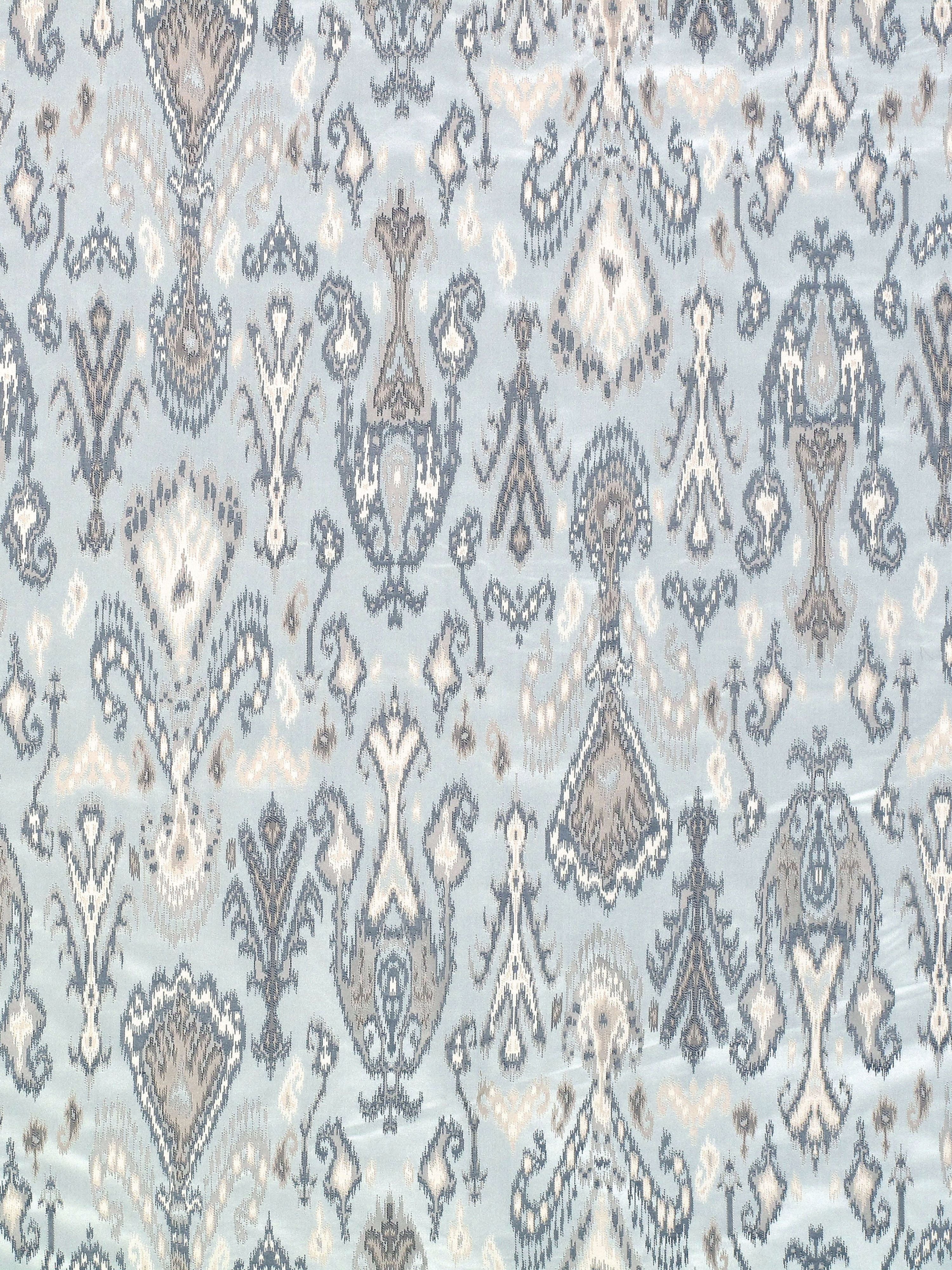 Savankhet fabric in blue mist color - pattern number J2 0002J226 - by Scalamandre in the Old World Weavers collection