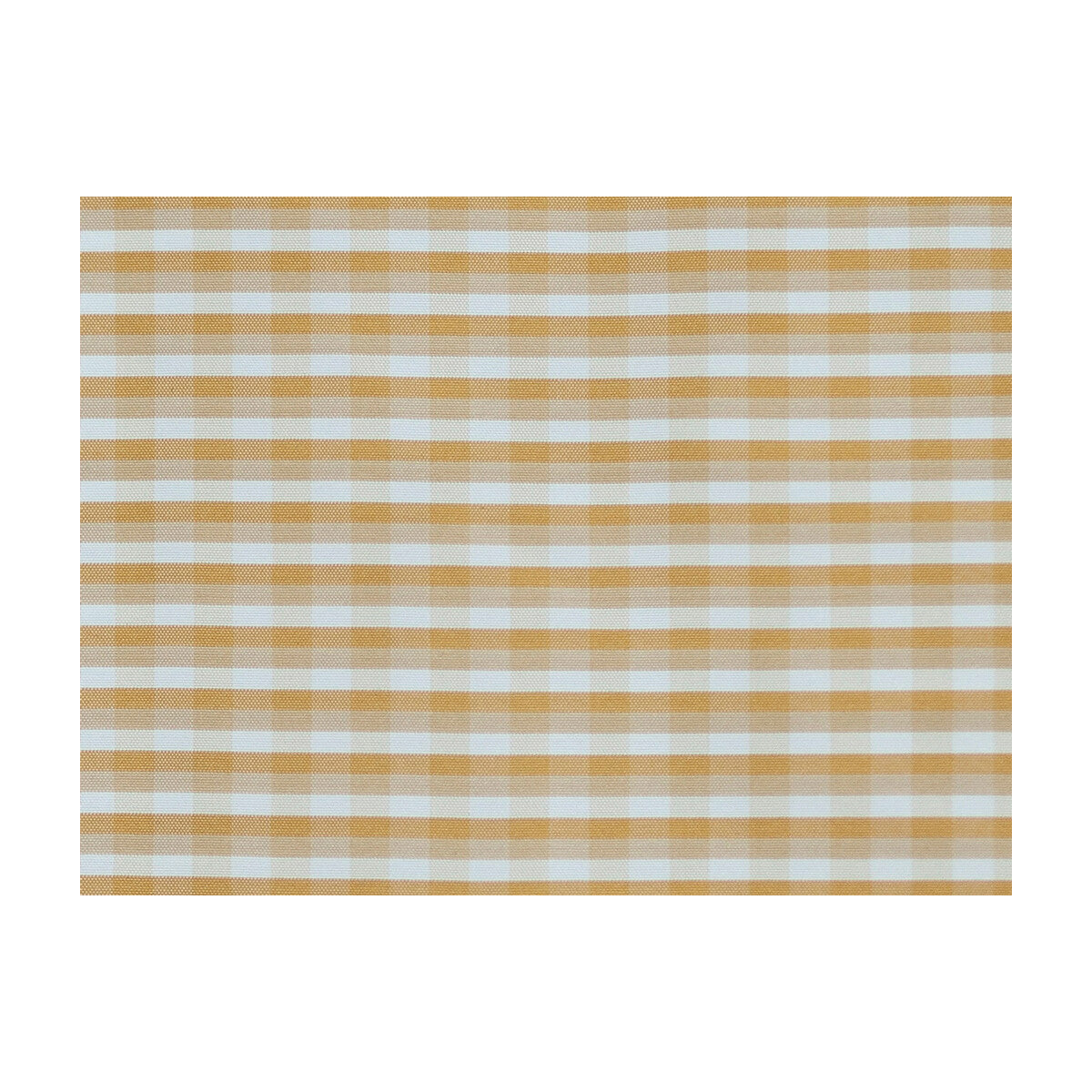 La Strada Check fabric in saffron color - pattern JAG-50008.40.0 - by Brunschwig & Fils in the Jagtar collection