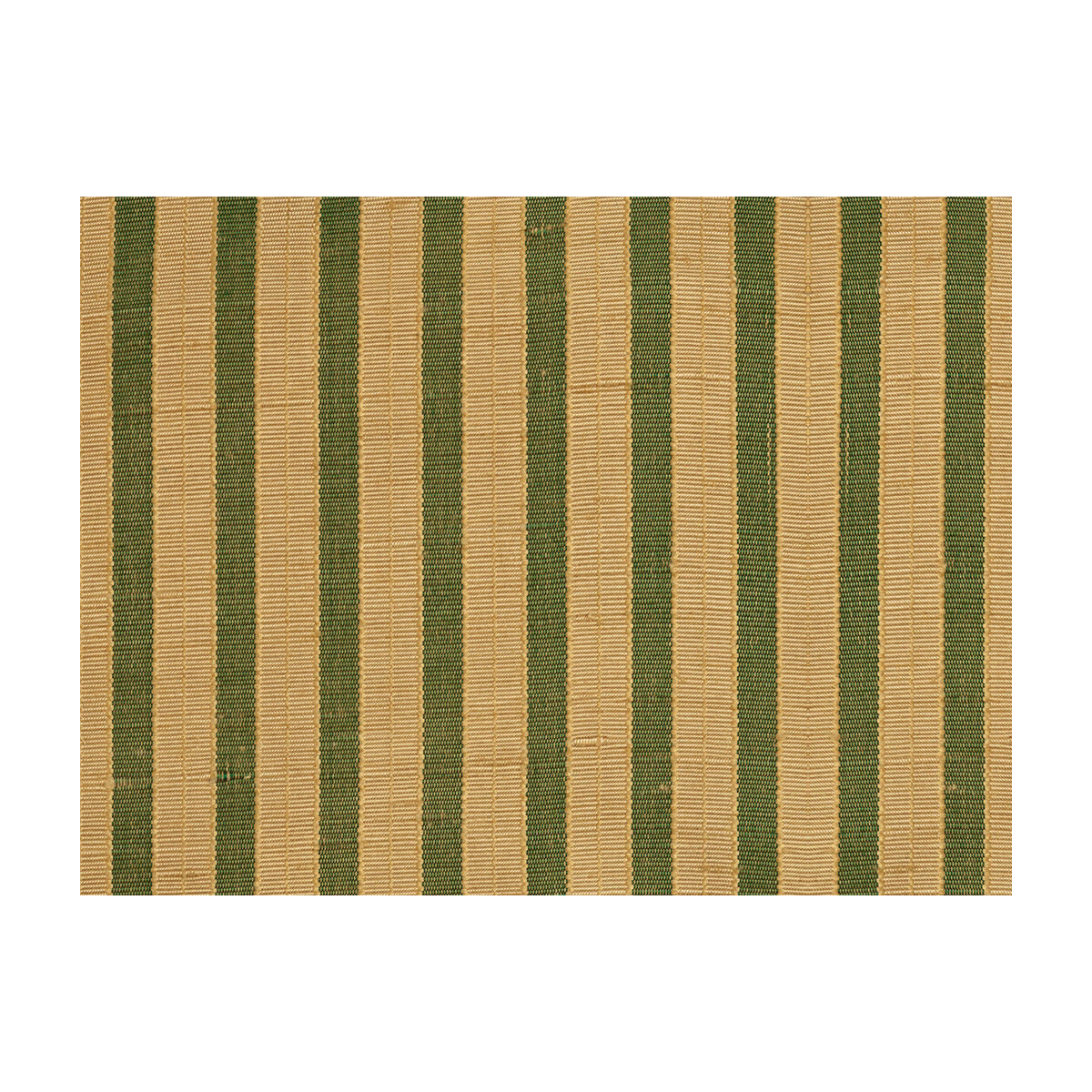 Trevi Stripe fabric in emerald color - pattern JAG-50014.53.0 - by Brunschwig & Fils in the Jagtar collection