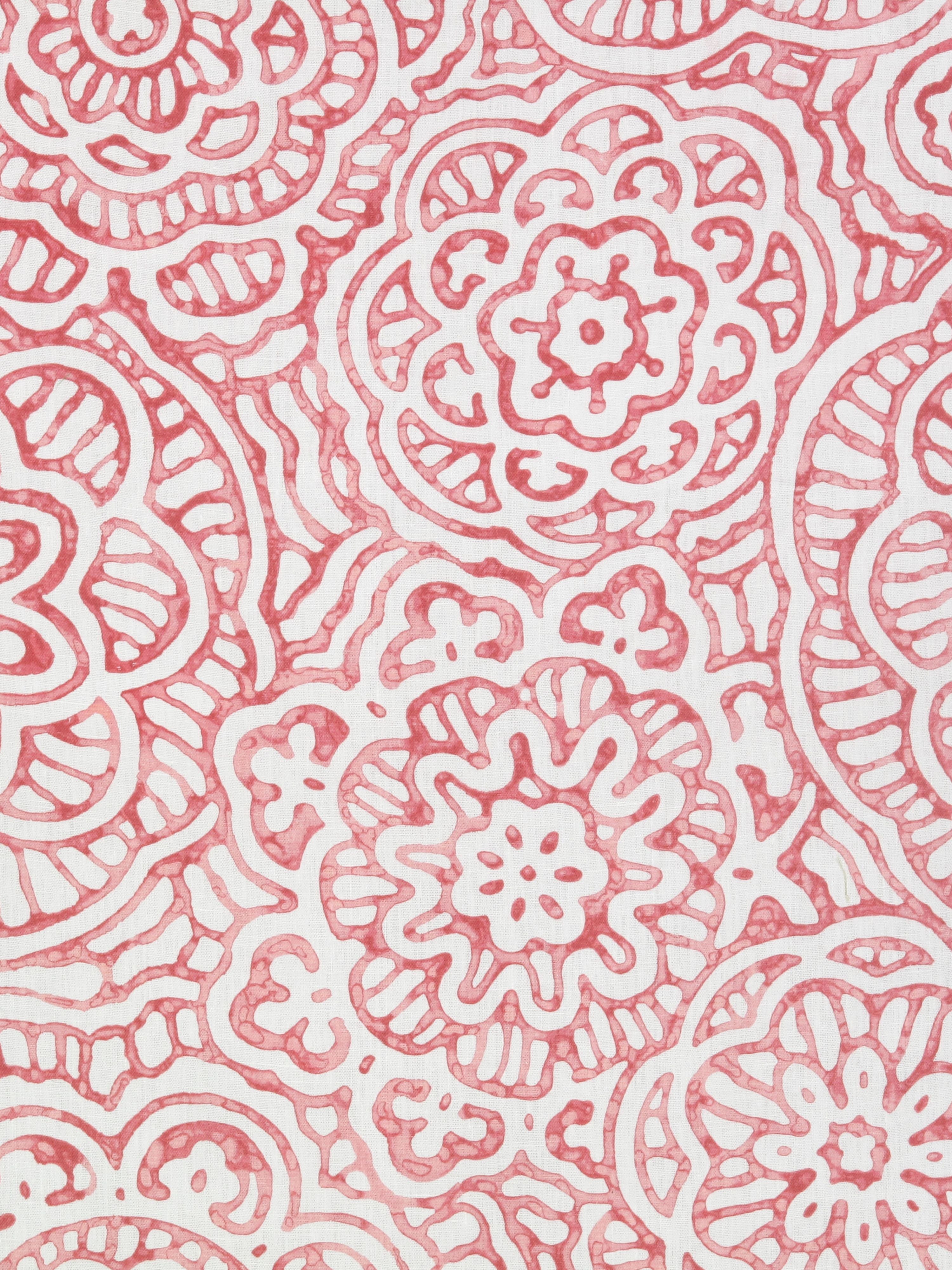Alan fabric in coral color - pattern number JM 00011173 - by Scalamandre in the Old World Weavers collection