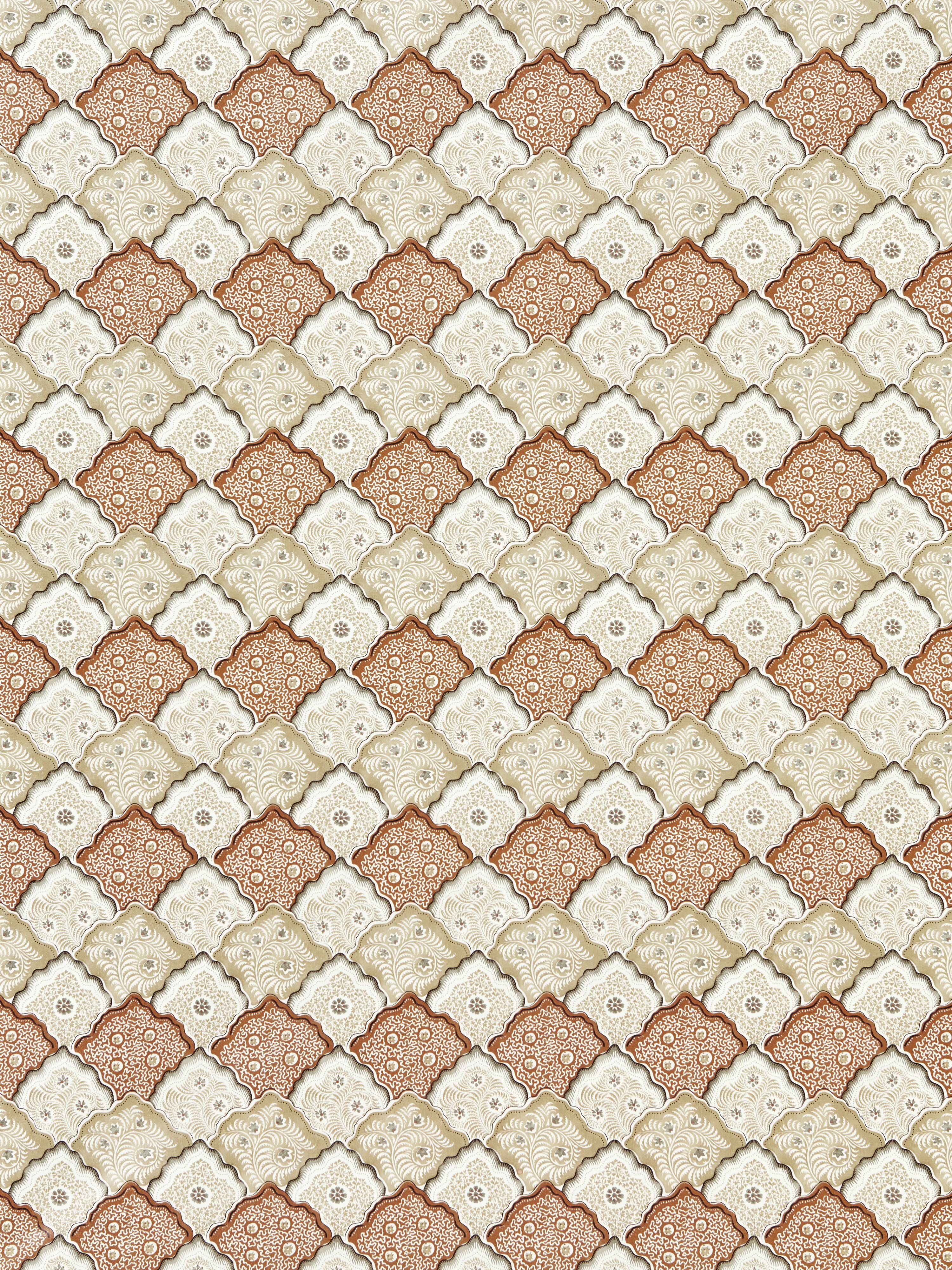 Akira fabric in cognac color - pattern number JP 00024660 - by Scalamandre in the Old World Weavers collection