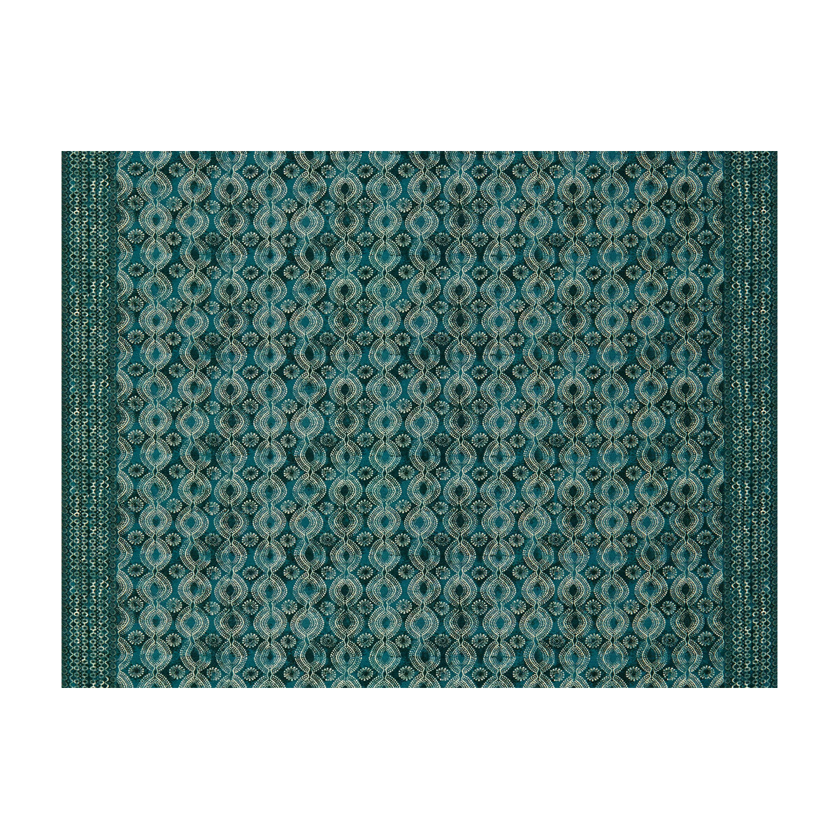 Kaveka fabric in indigo color - pattern KAVEKA.5.0 - by Kravet Couture in the Windsor Smith Home collection