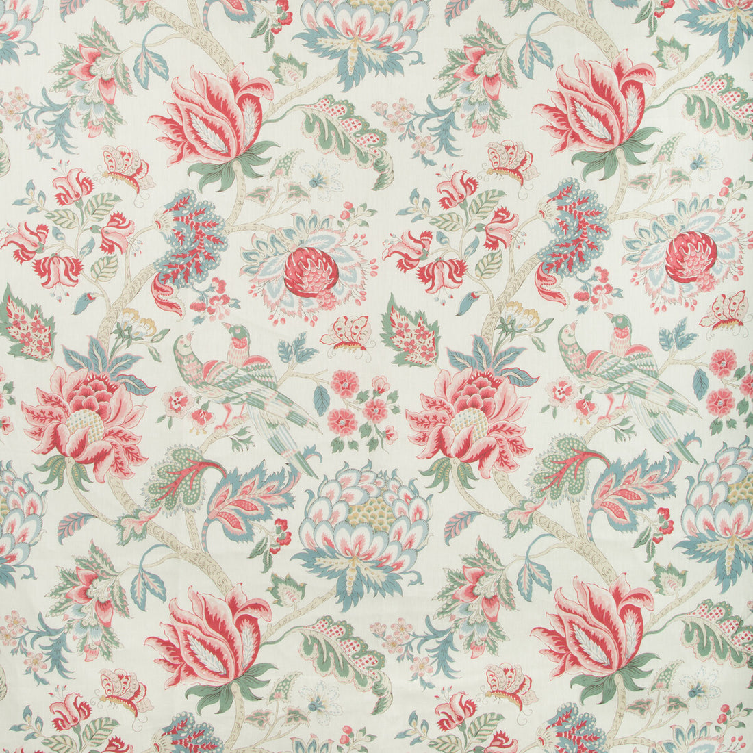 Lambrook fabric in geranium color - pattern LAMBROOK.735.0 - by Kravet Basics in the Greenwich collection