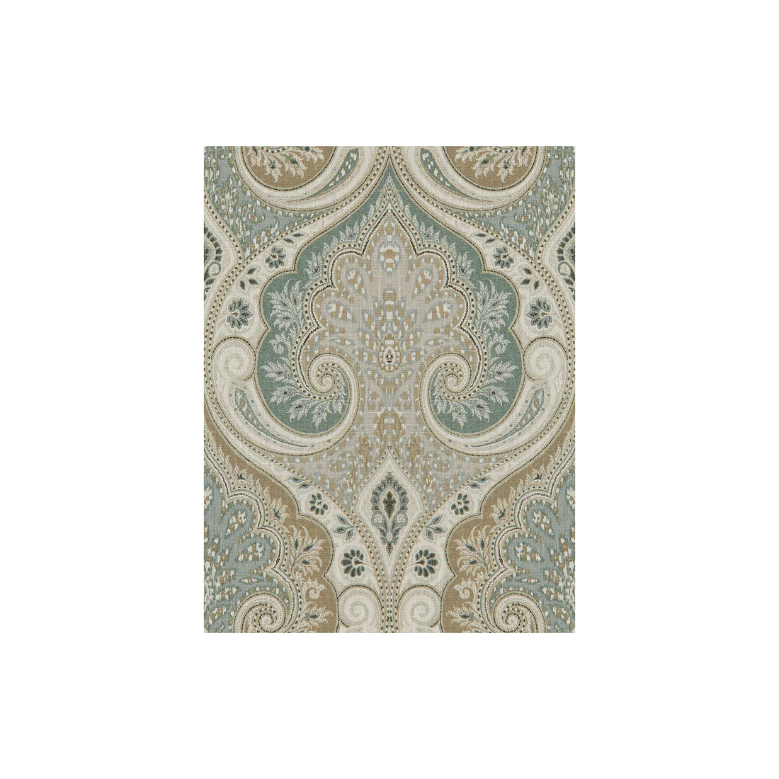 Latika fabric in seafoam color - pattern LATIKA.135.0 - by Kravet Design in the The Echo Design collection