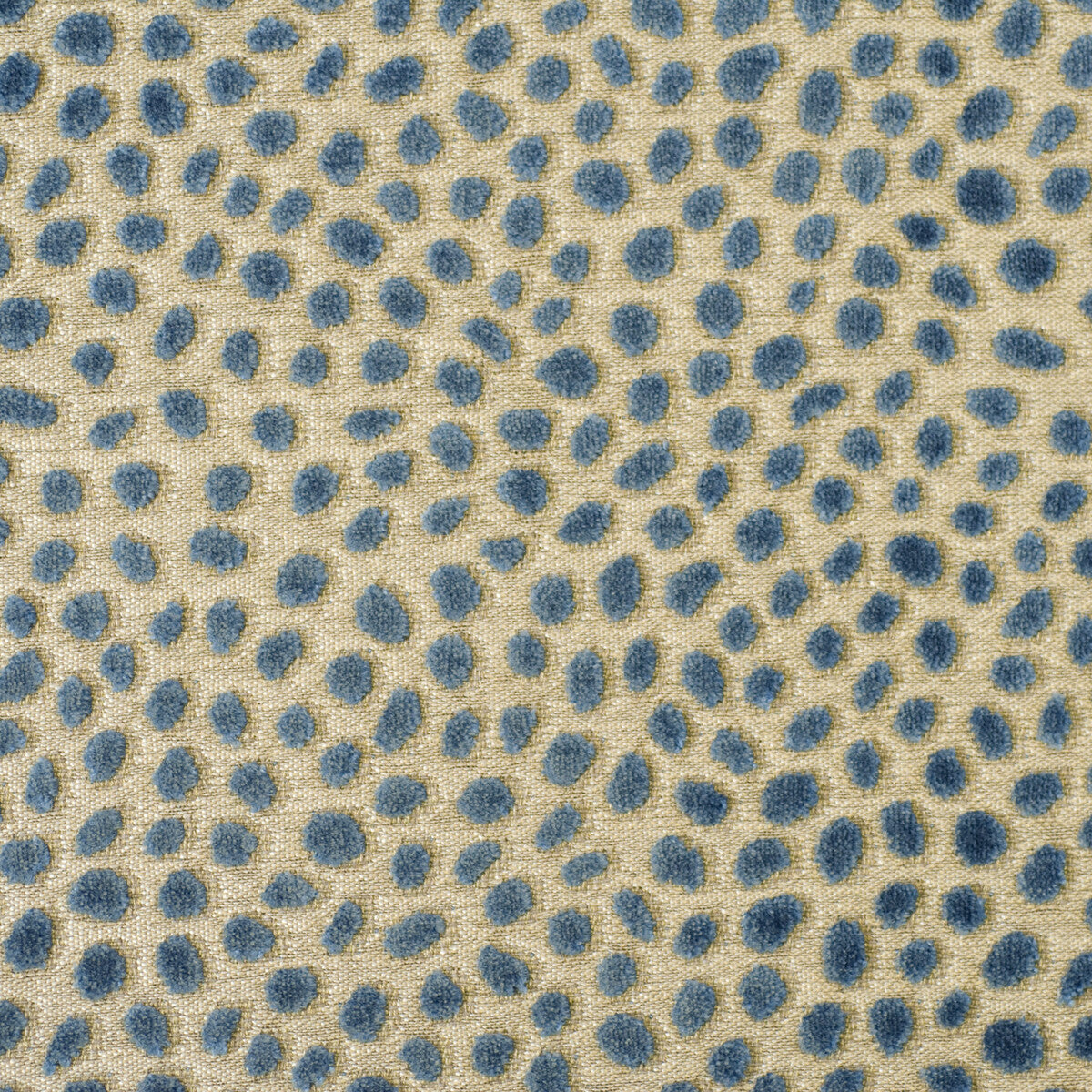 Cosma fabric in blue color - pattern LB50064.659.0 - by Baker Lifestyle in the Foxwood collection