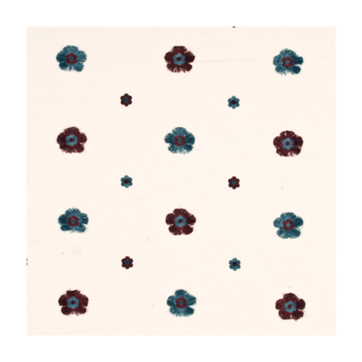 Helston fabric in denim color - pattern LB50086.640.0 - by Baker Lifestyle in the Beachcomber collection