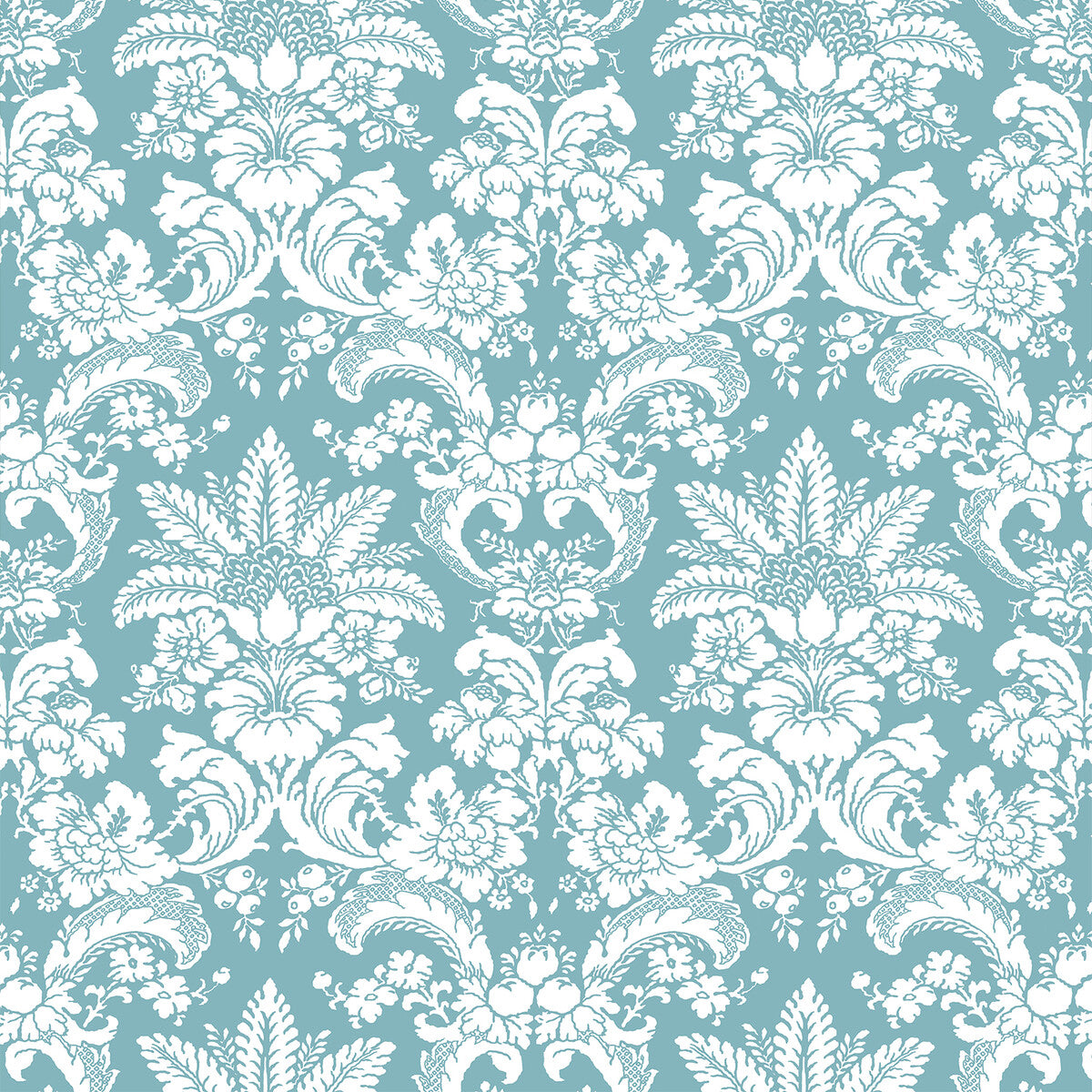Grajal fabric in azul color - pattern LCT1017.002.0 - by Gaston y Daniela in the Lorenzo Castillo V collection